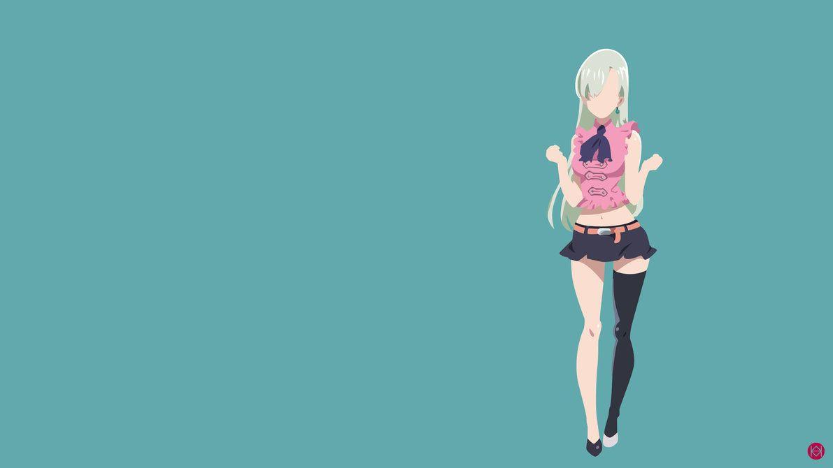 Elizabeth Deadly Sins Minimalist Wallpaper