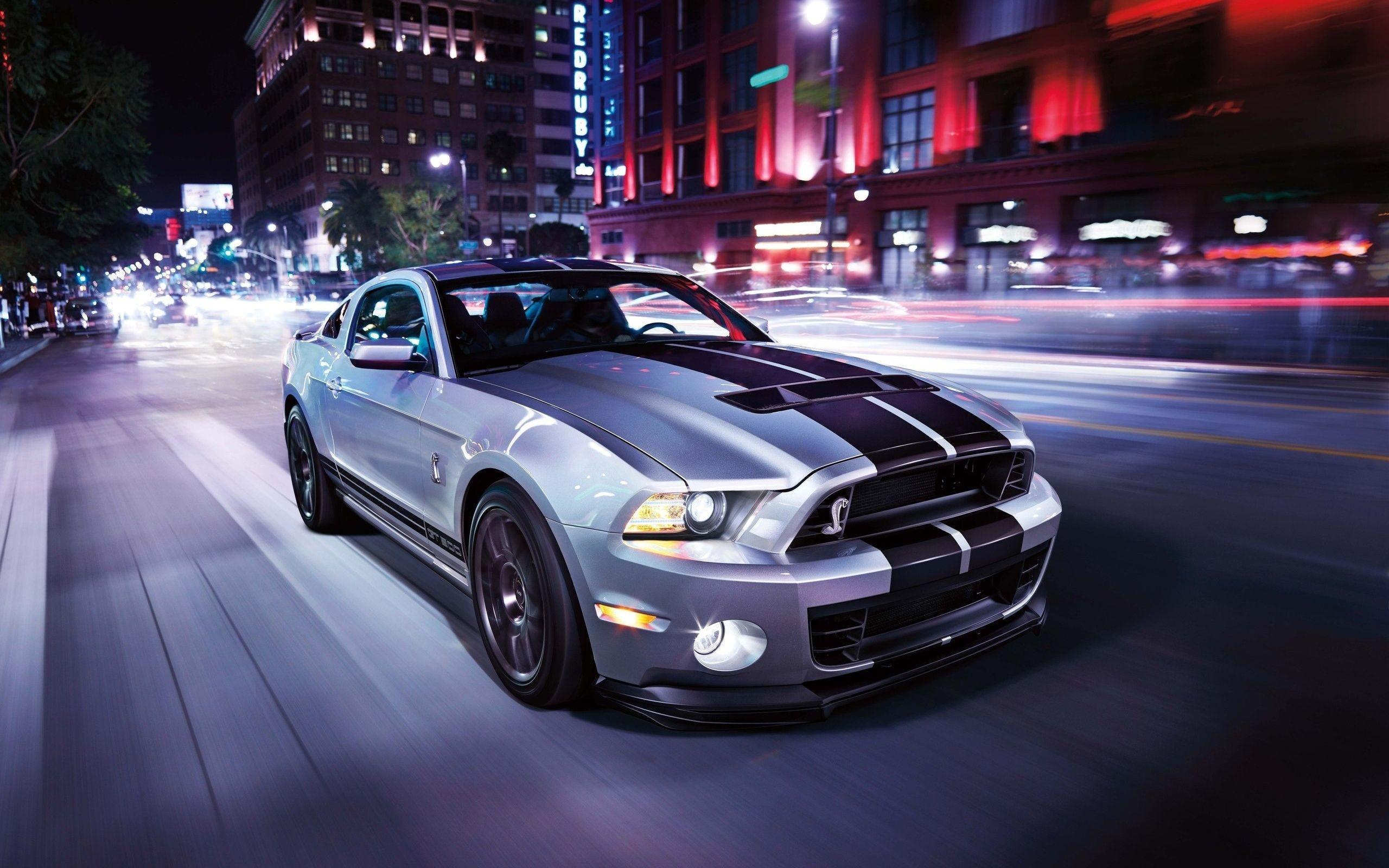 Ford Cars, Ford Mustang GT Blue Color 1080 Full HD Wallpaper Ford
