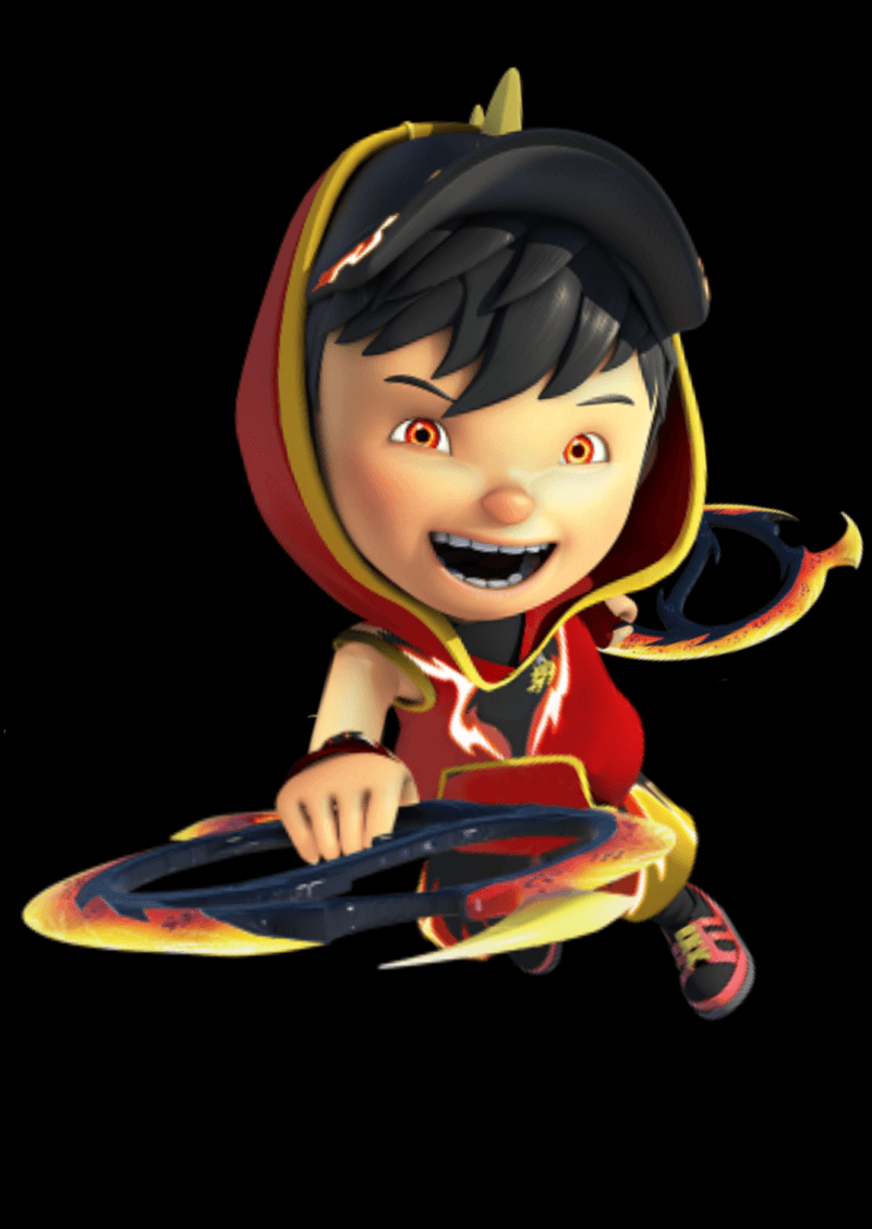 Boboiboy Fire Ice Solar Wallpapers Wallpaper Cave