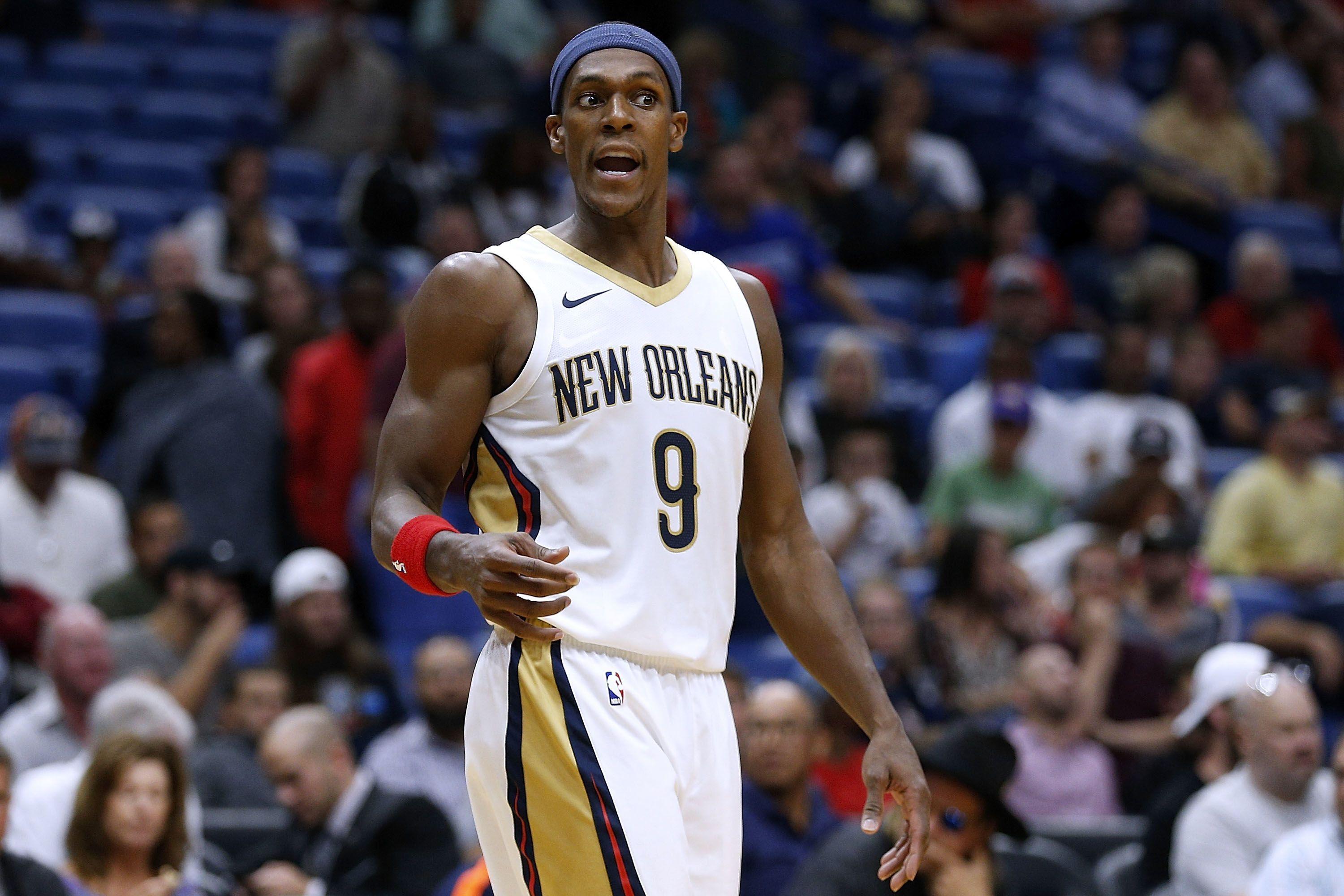 How will Rajon Rondo's injury affect the starting lineup?