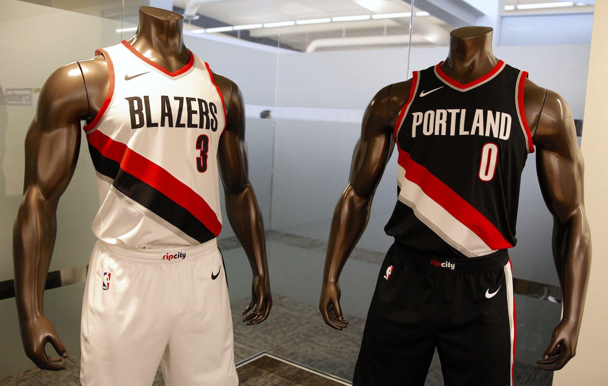 Portland Trail Blazers unveil new Nike uniforms