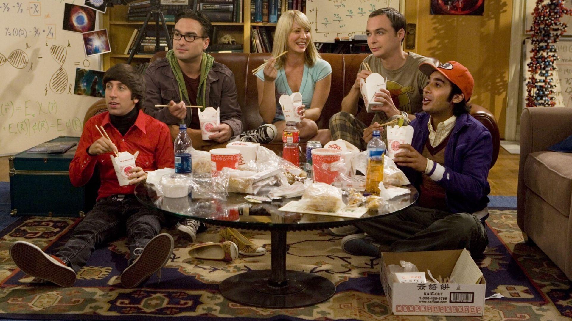 Download Wallpaper 1920x1080 the big bang theory, johnny galecki