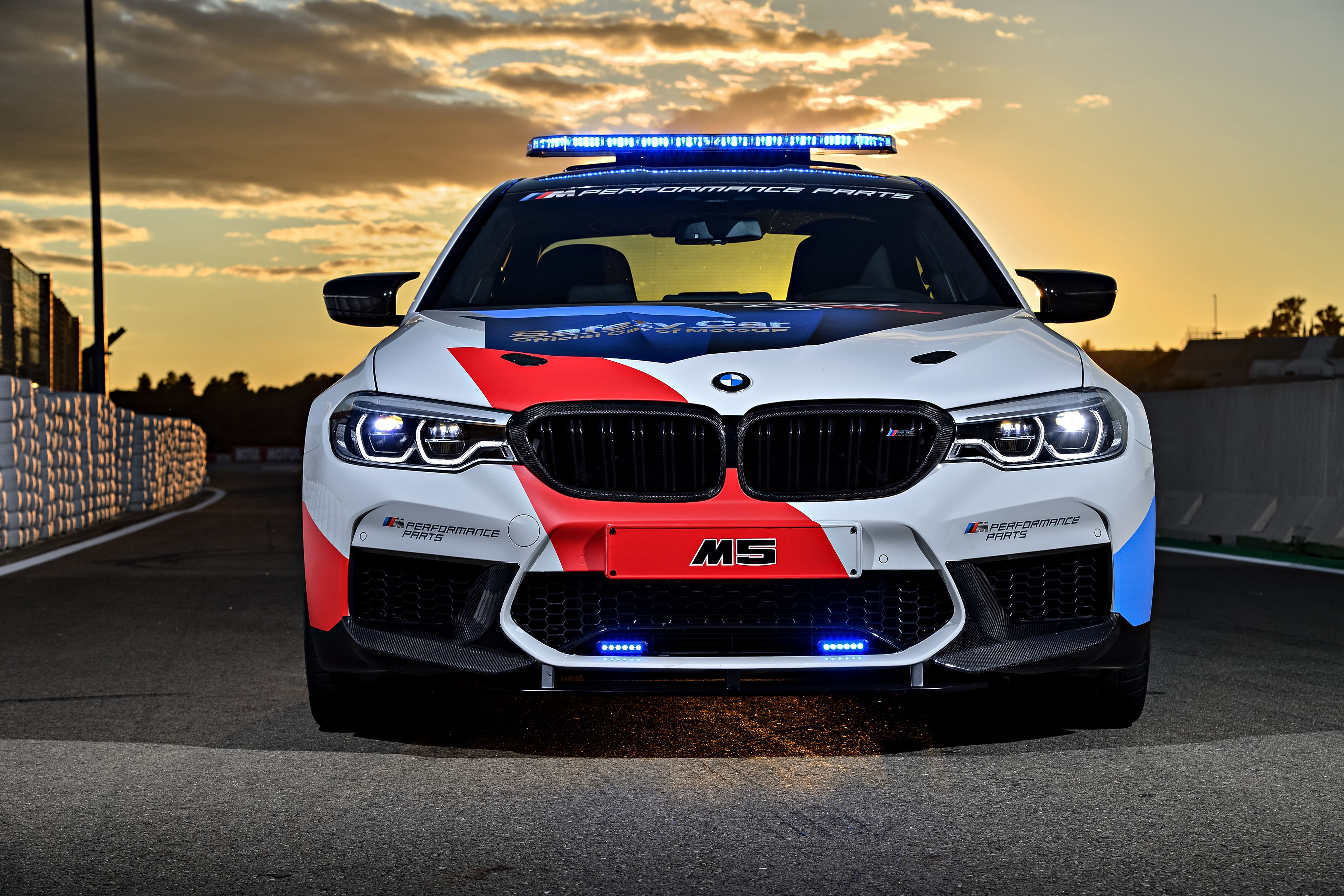 Wallpaper BMW M5 MotoGP Safety Car, 4K, Automotive / Cars