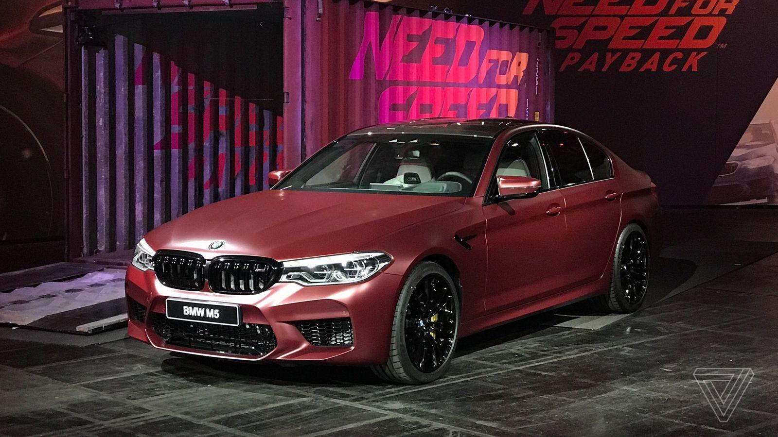 BMW shows off the new M5 in Need for Speed Payback