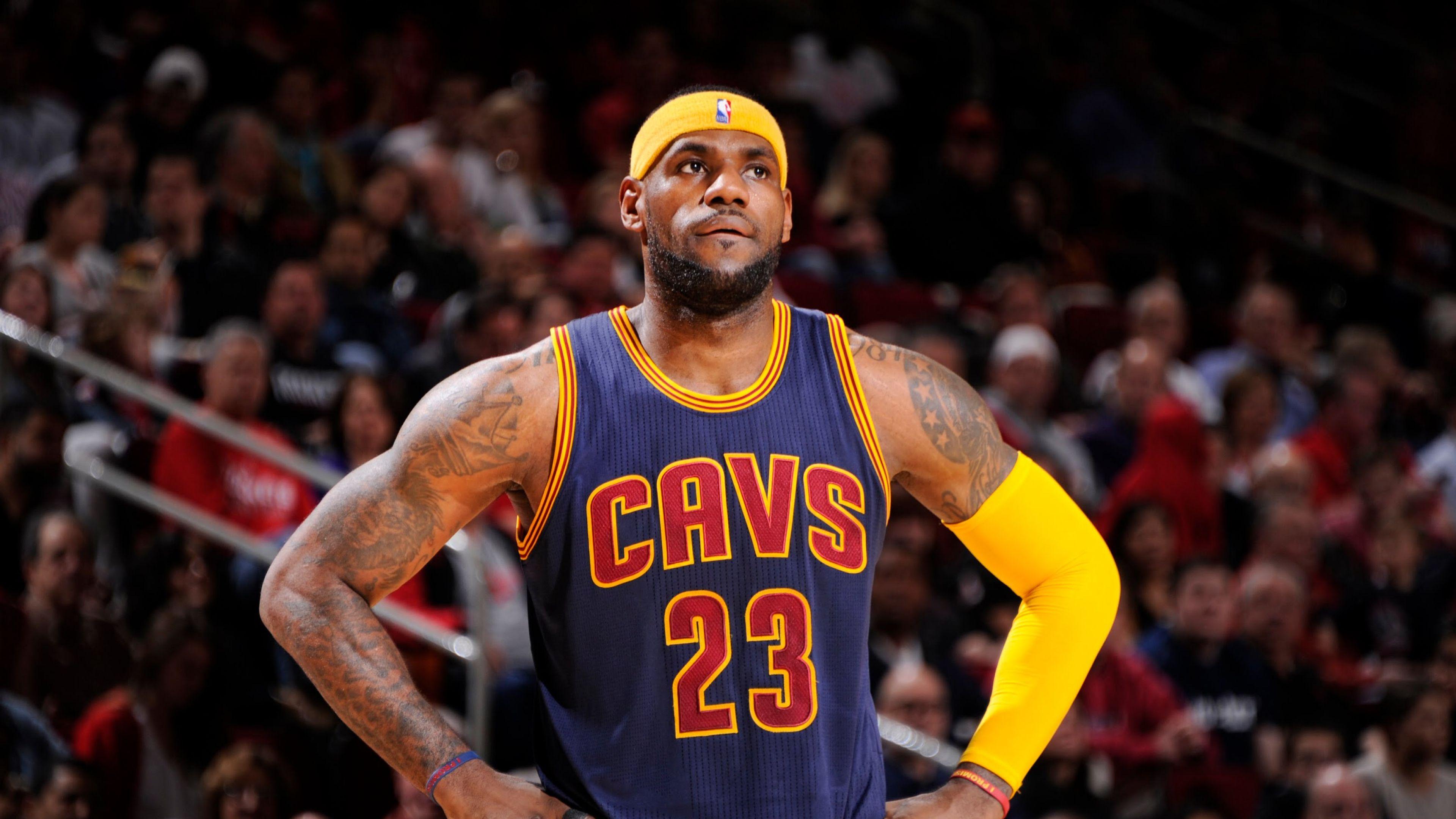 Download Wallpaper 3840x2160 Lebron james, Nba, Cleveland