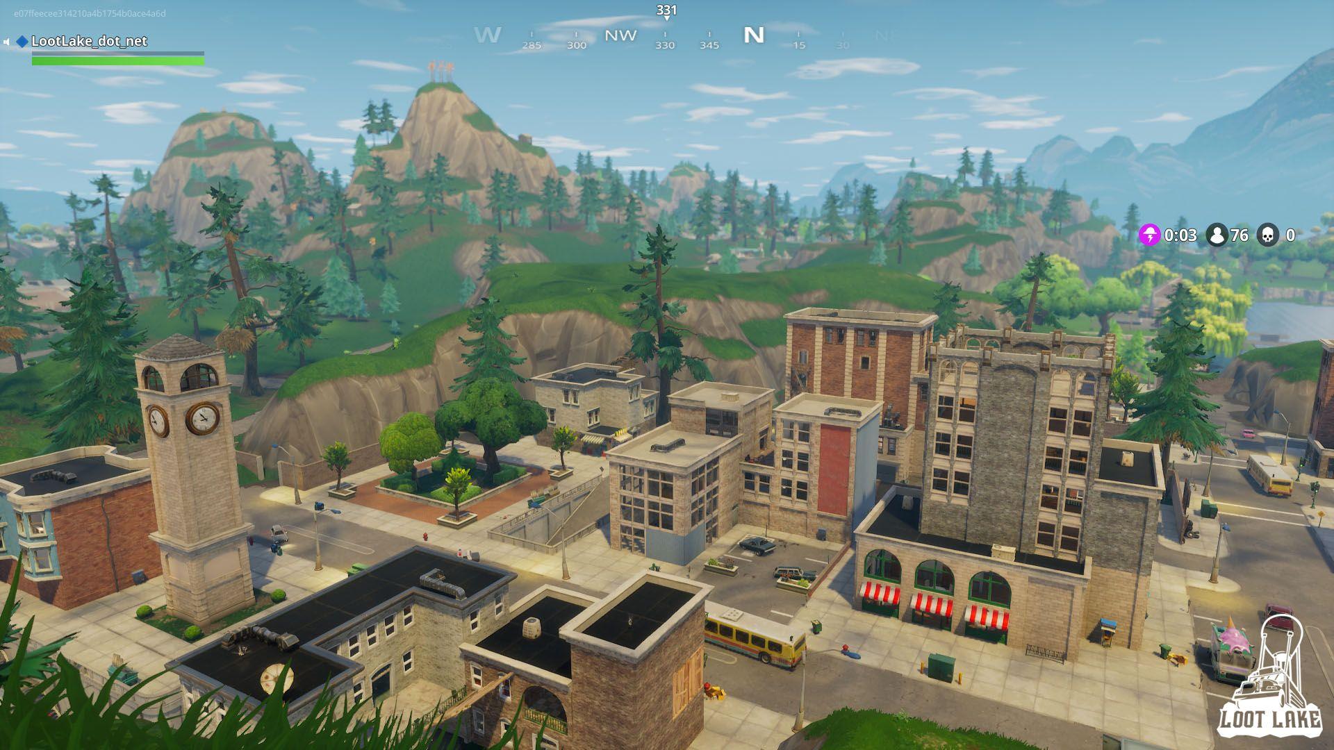 Fortnite Wallpaper Tilted Towers - Game Wallpapers