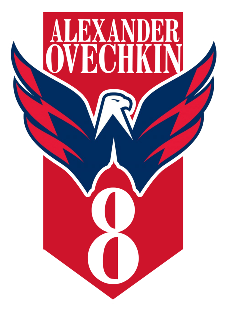 Logo Washington Capitals Alex Ovechkin