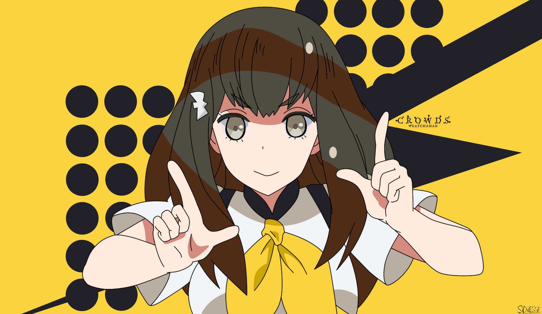 Anime Gatchaman Crowds Wallpaper