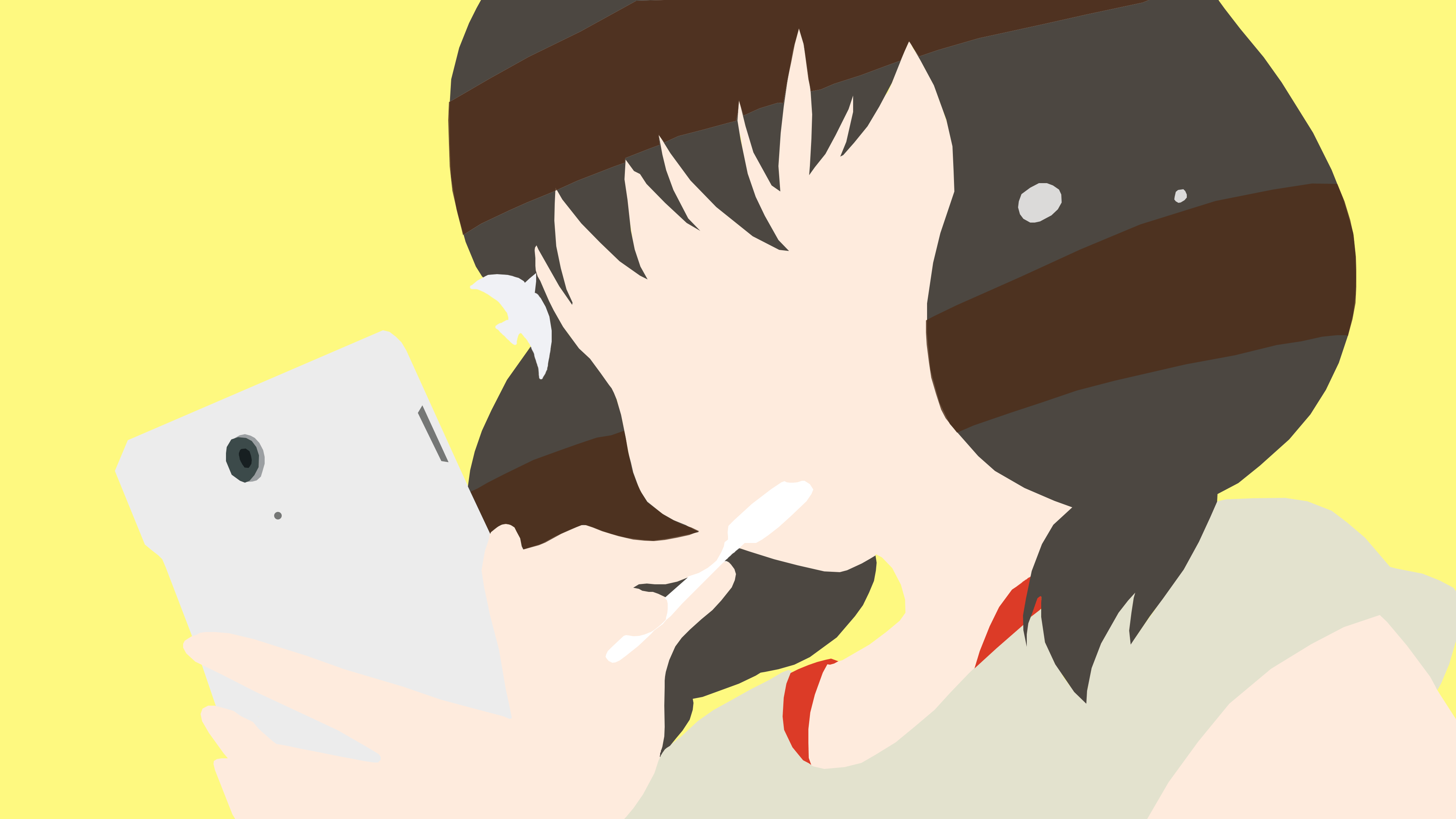 hajime gatchaman crowds minimalist