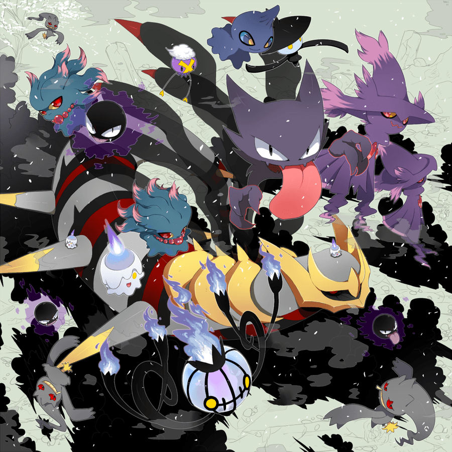 Ghost Pokémon HD Wallpaper Background Wallpaper. HD Wallpaper