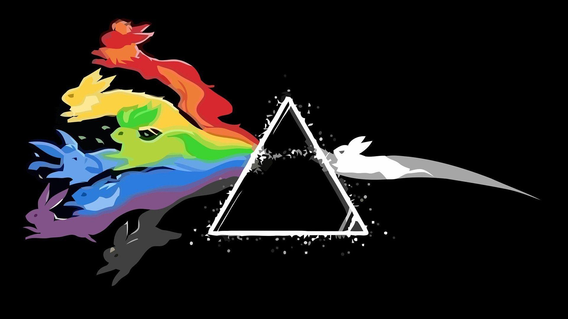 Pokemon Pink Floyd crossover Wallpaper
