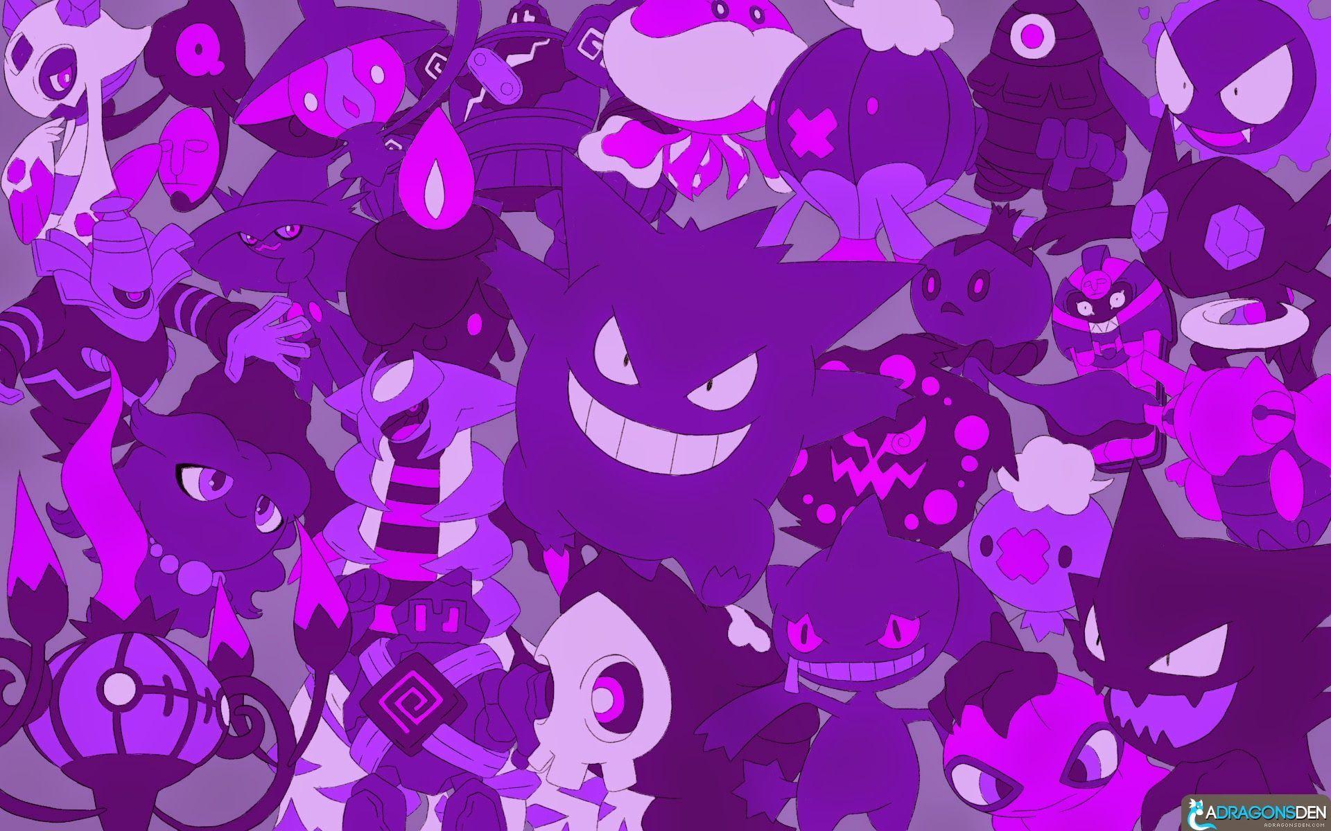 Black Pokemon Ghost wallpaper Comics Other wallpaper Free ×D