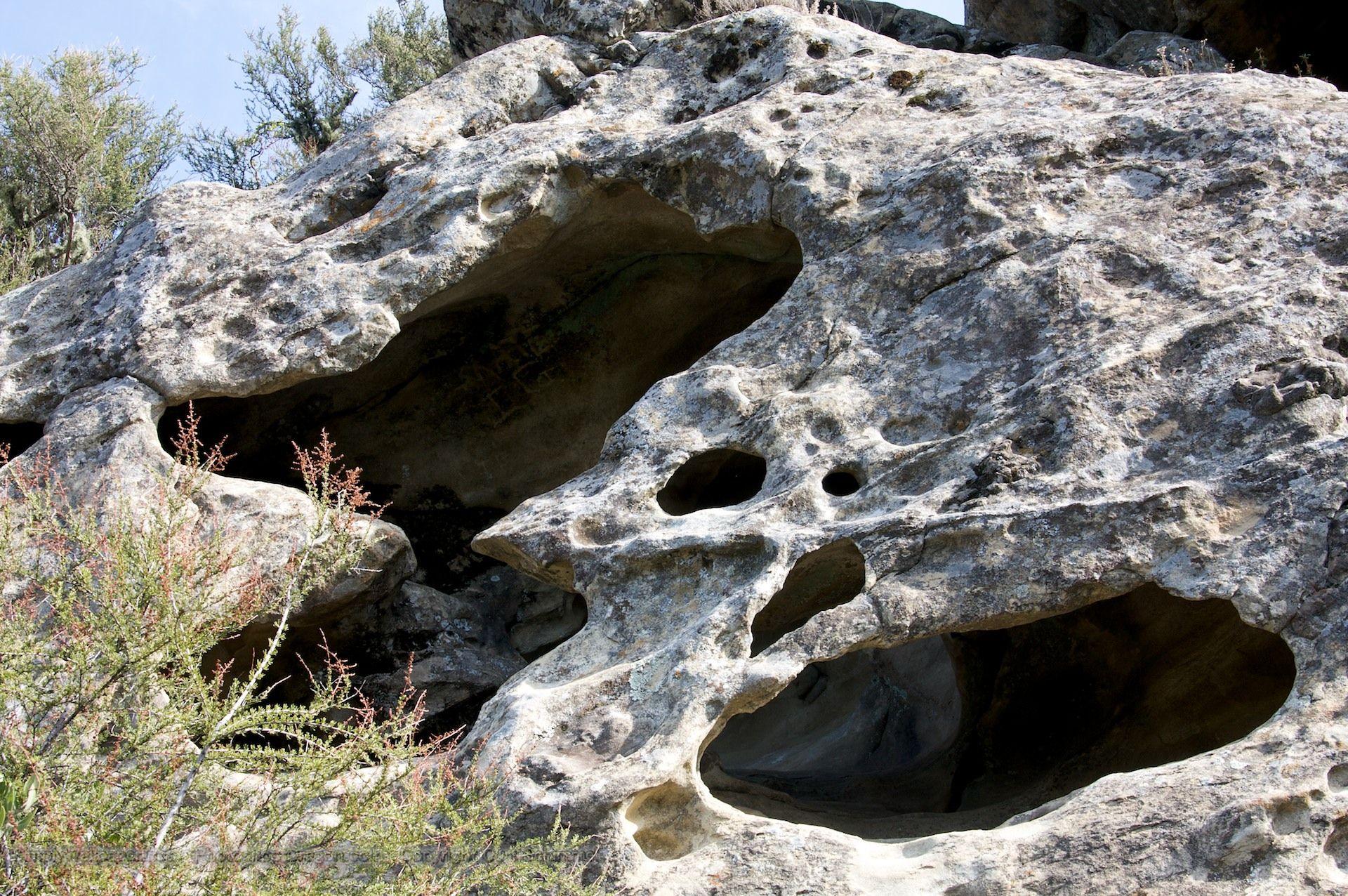 Wind Caves at Castle Rock State Park Desktop Wallpaper