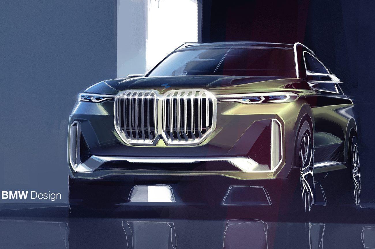 BMW X7. High Resolution Wallpaper. Car Review and Rumors