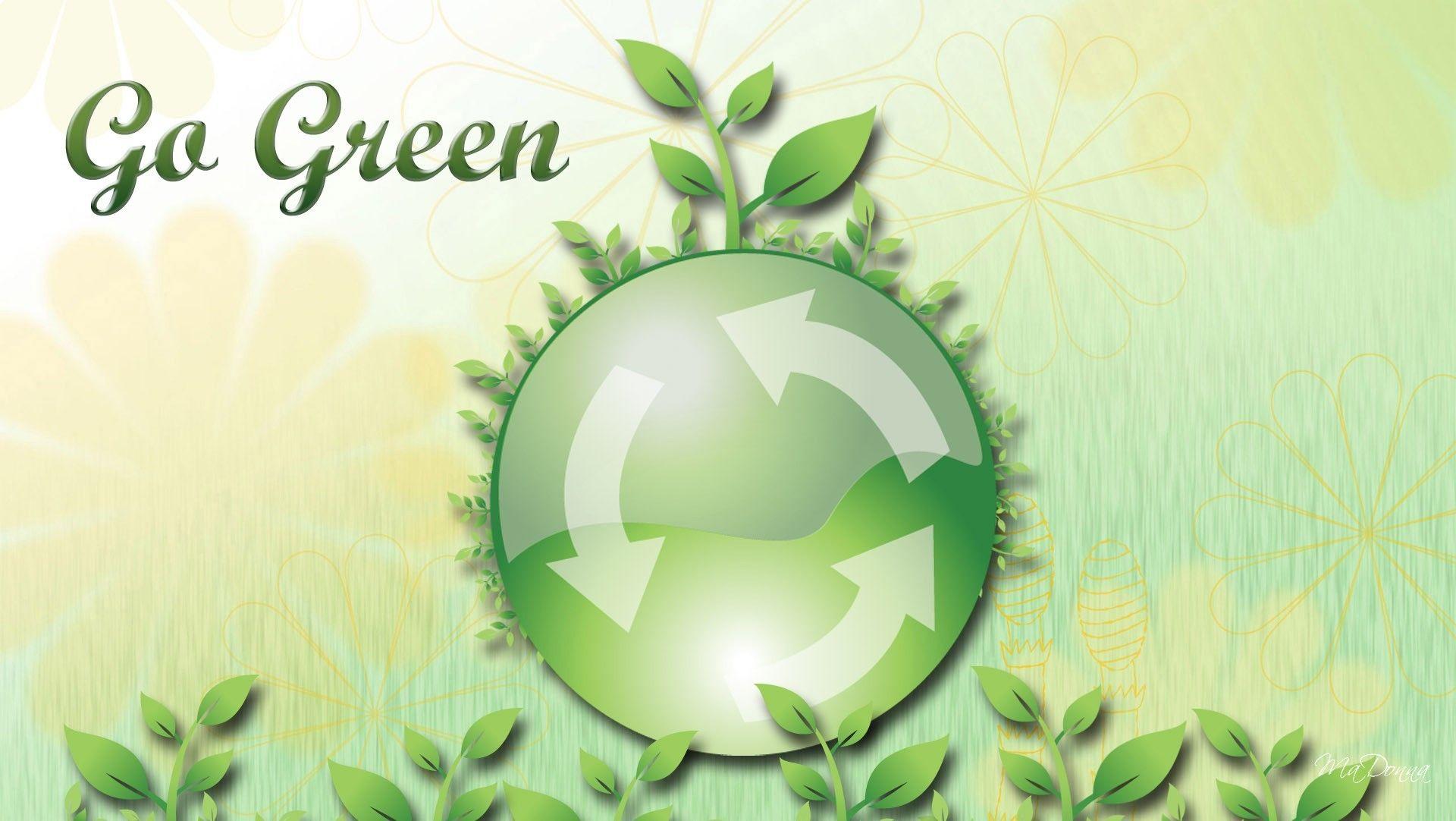 Misc: Green Recycle Firefox Persona Earth Spring Clean Ecology