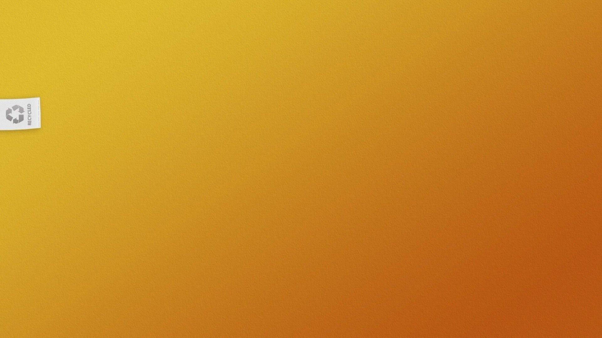 Yellow Recycle Gradient HD Wallpaper