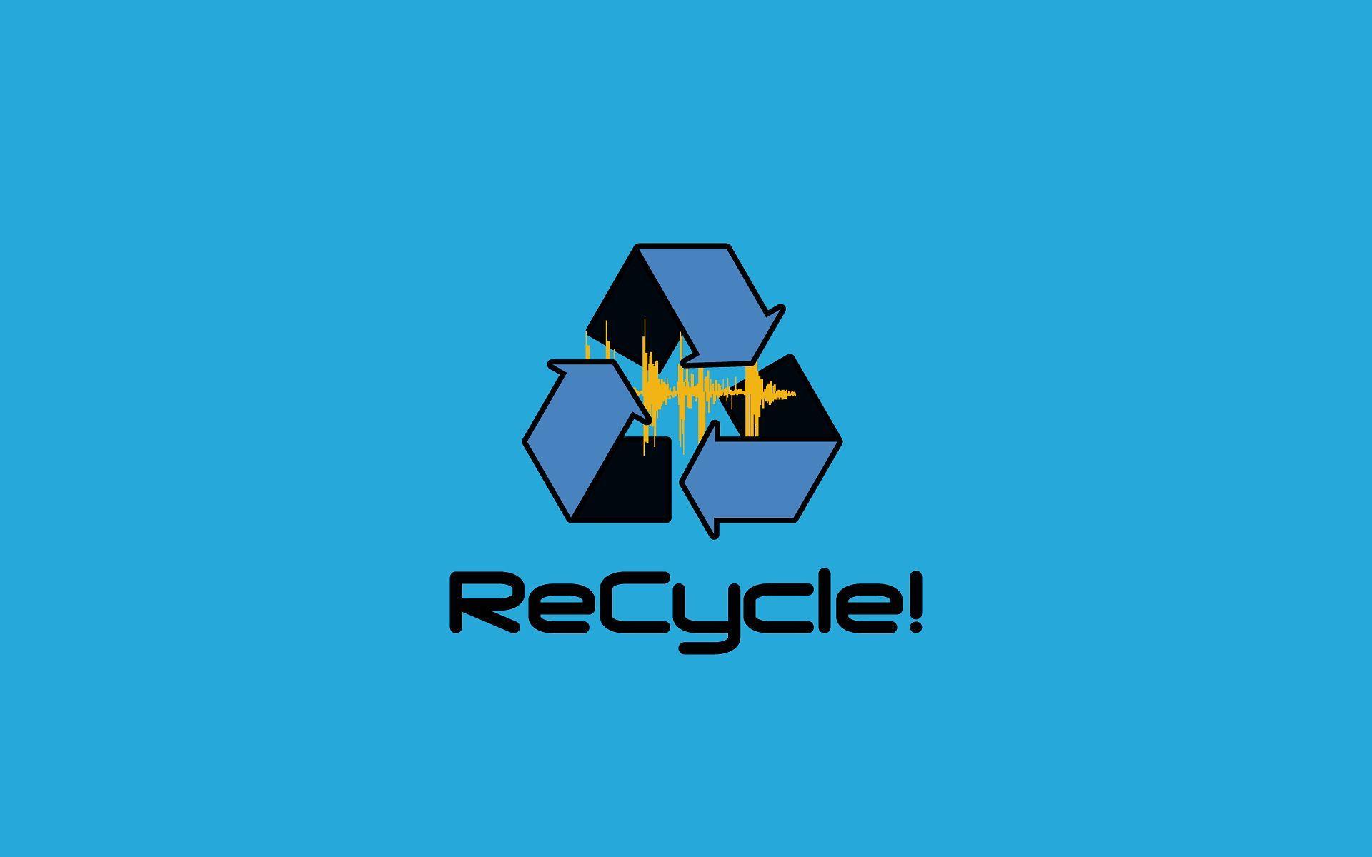 New Recycle Logo HD Wallpaper Wallpaper Themes