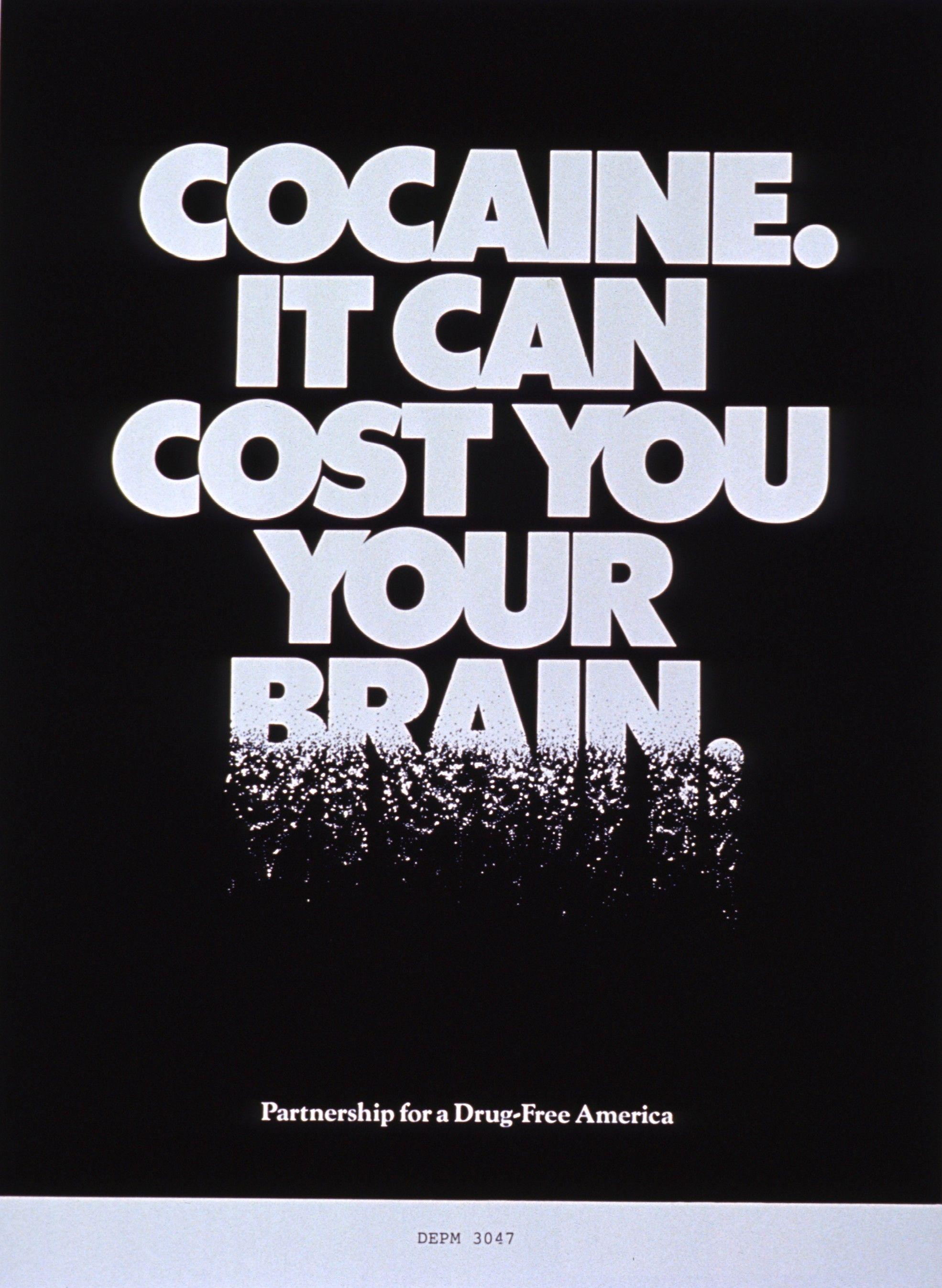 Partnership For A Drug Free America Image Cocaine It Can Cost