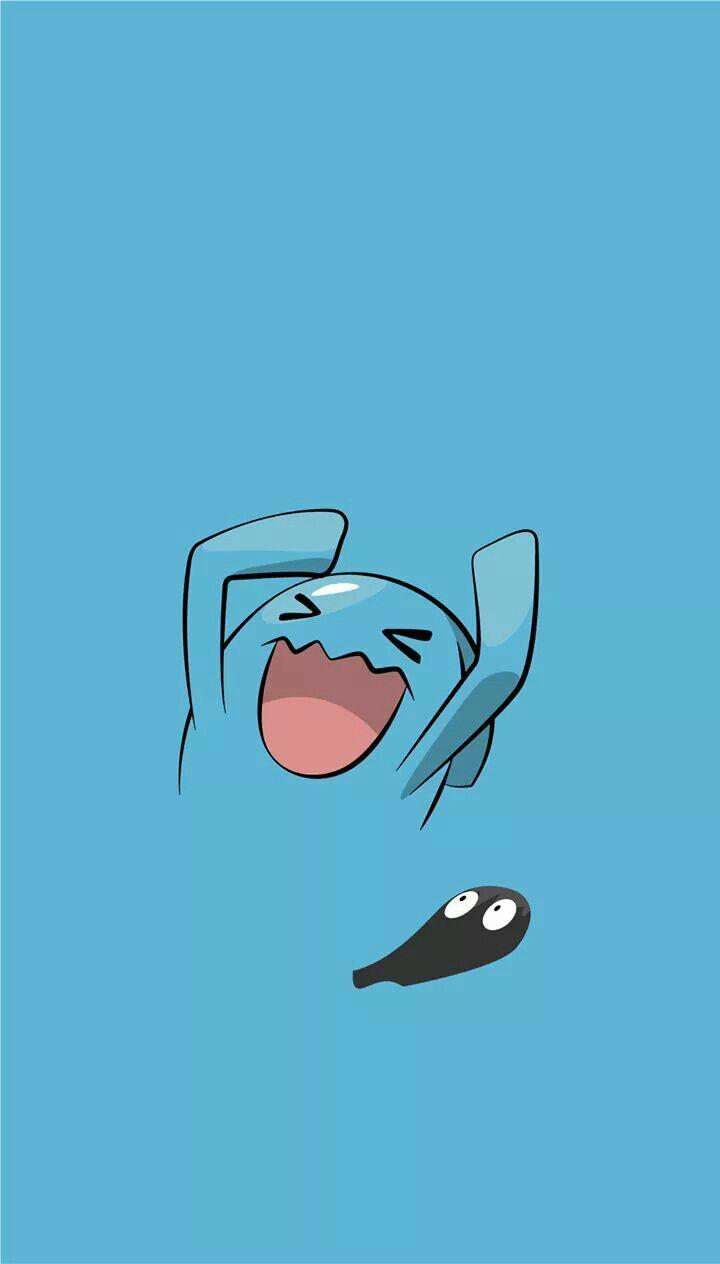 Pokemon ;; Wobbuffet ❤ liked on Polyvore featuring background
