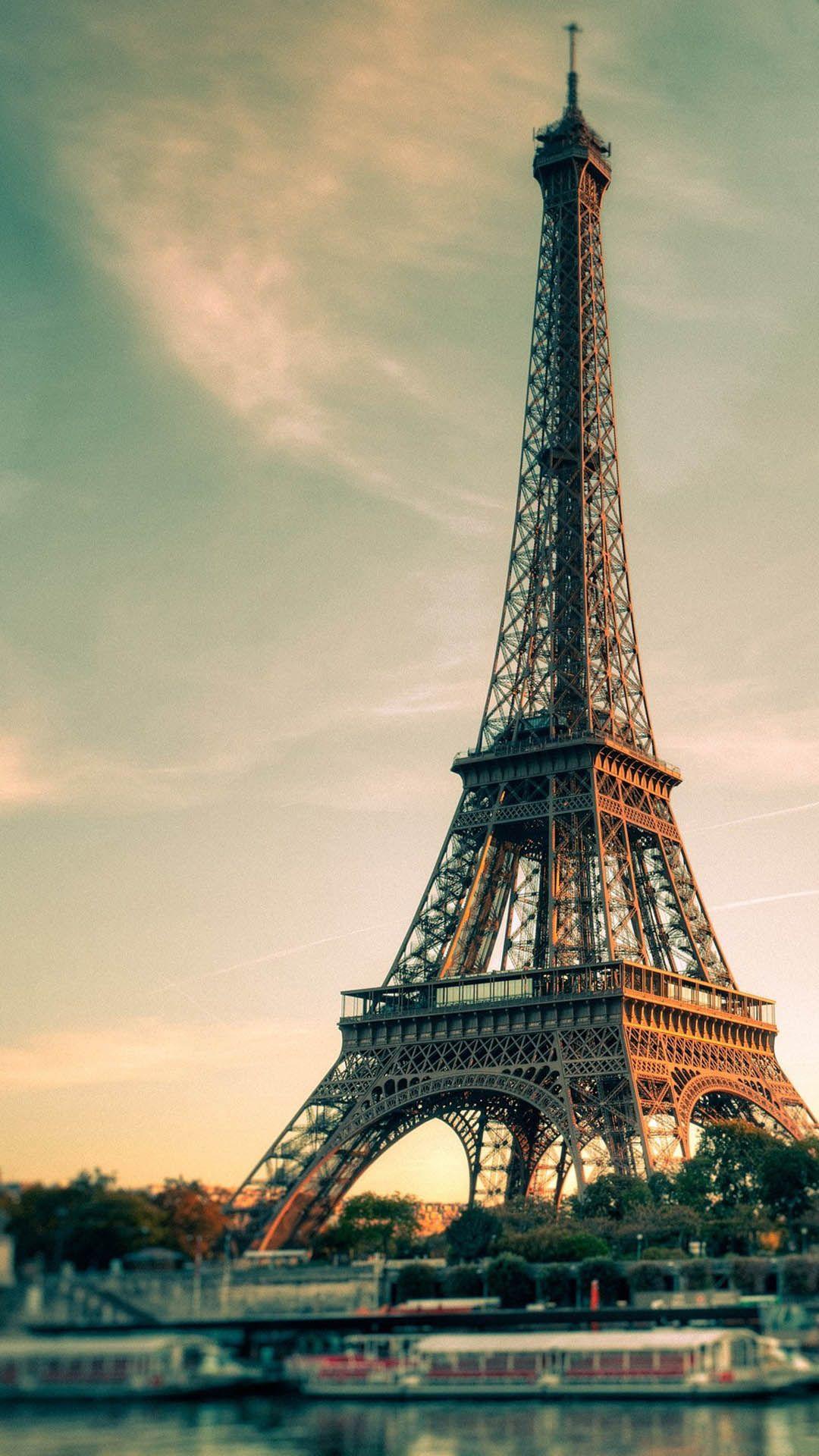 Eiffel Tower Tilf Shift View Android Wallpapers
