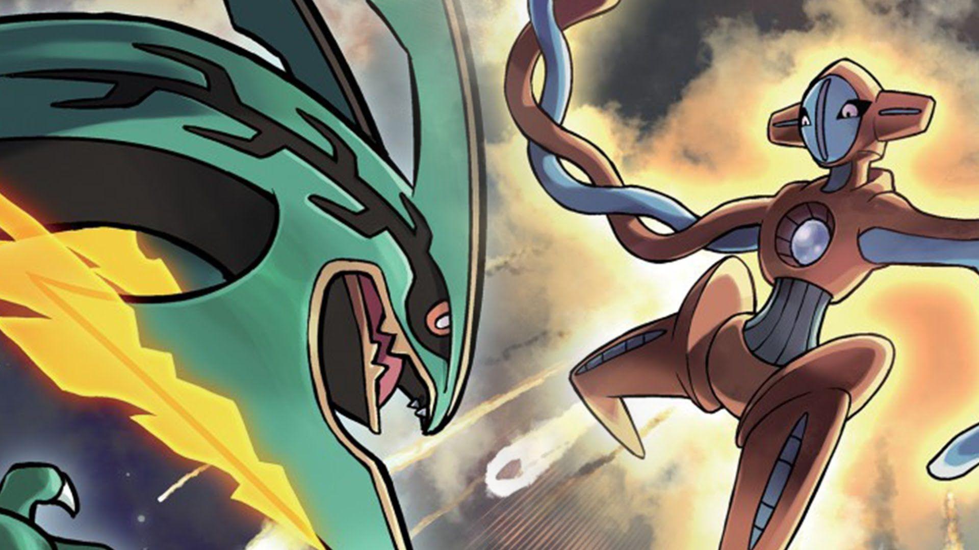 pokemon rayquaza vs deoxys