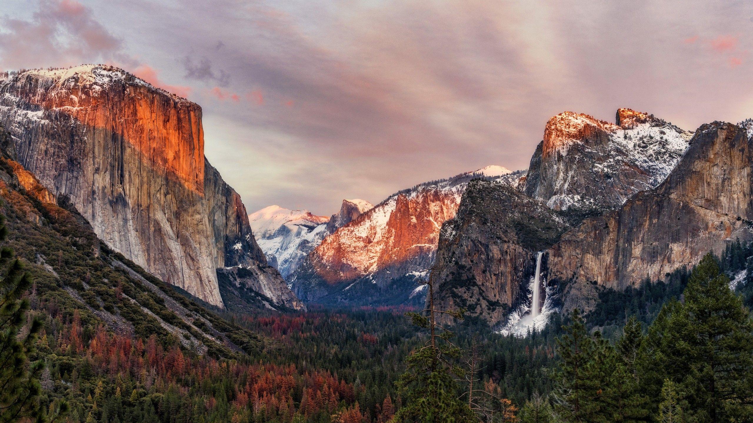 Wallpaper Yosemite National Park, El Capitan, Yosemite Valley, 4K