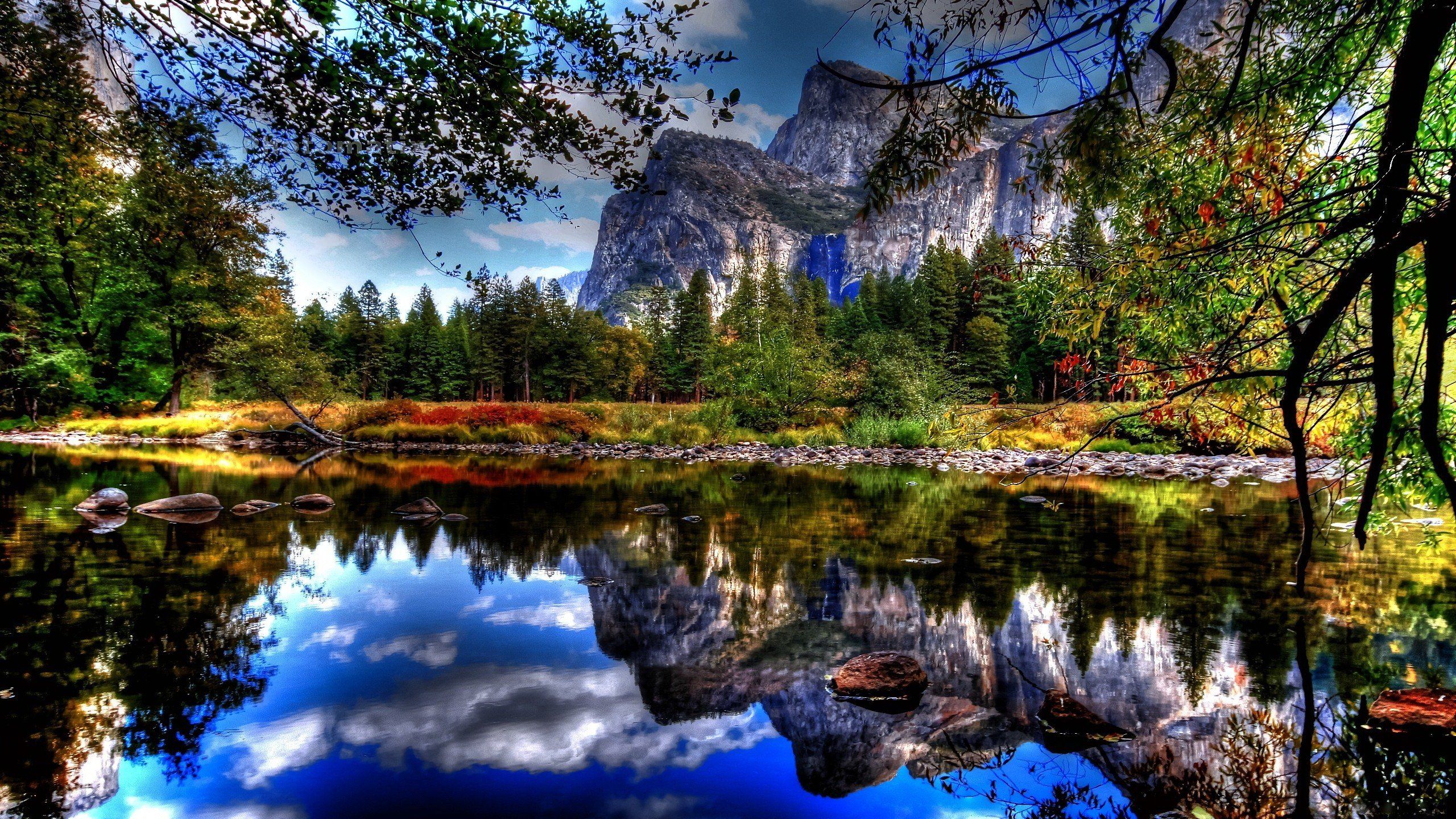 Landscapes Yosemite National Park wallpaperx1440