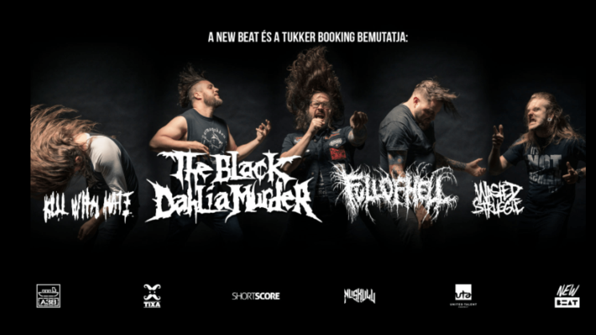 The Black Dahlia Murder, Full of Hell, KWH, WS
