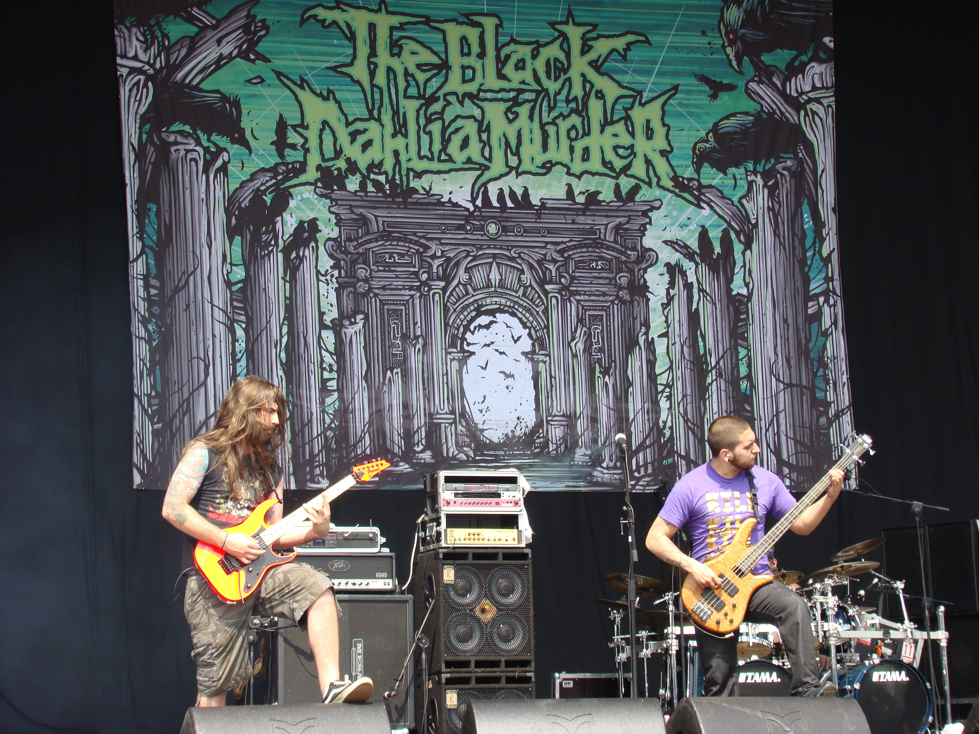 The Black Dahlia Murder live Gods of Metal, Stadio Brianteo