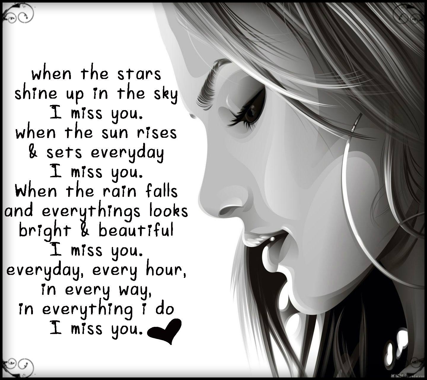 Love You and Miss You Quotes missing someone HD wallpaper  Pxfuel