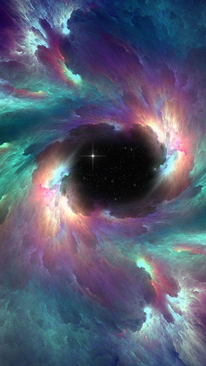 Outer Space Vortex Galaxy S3 Wallpaper (720x1280)