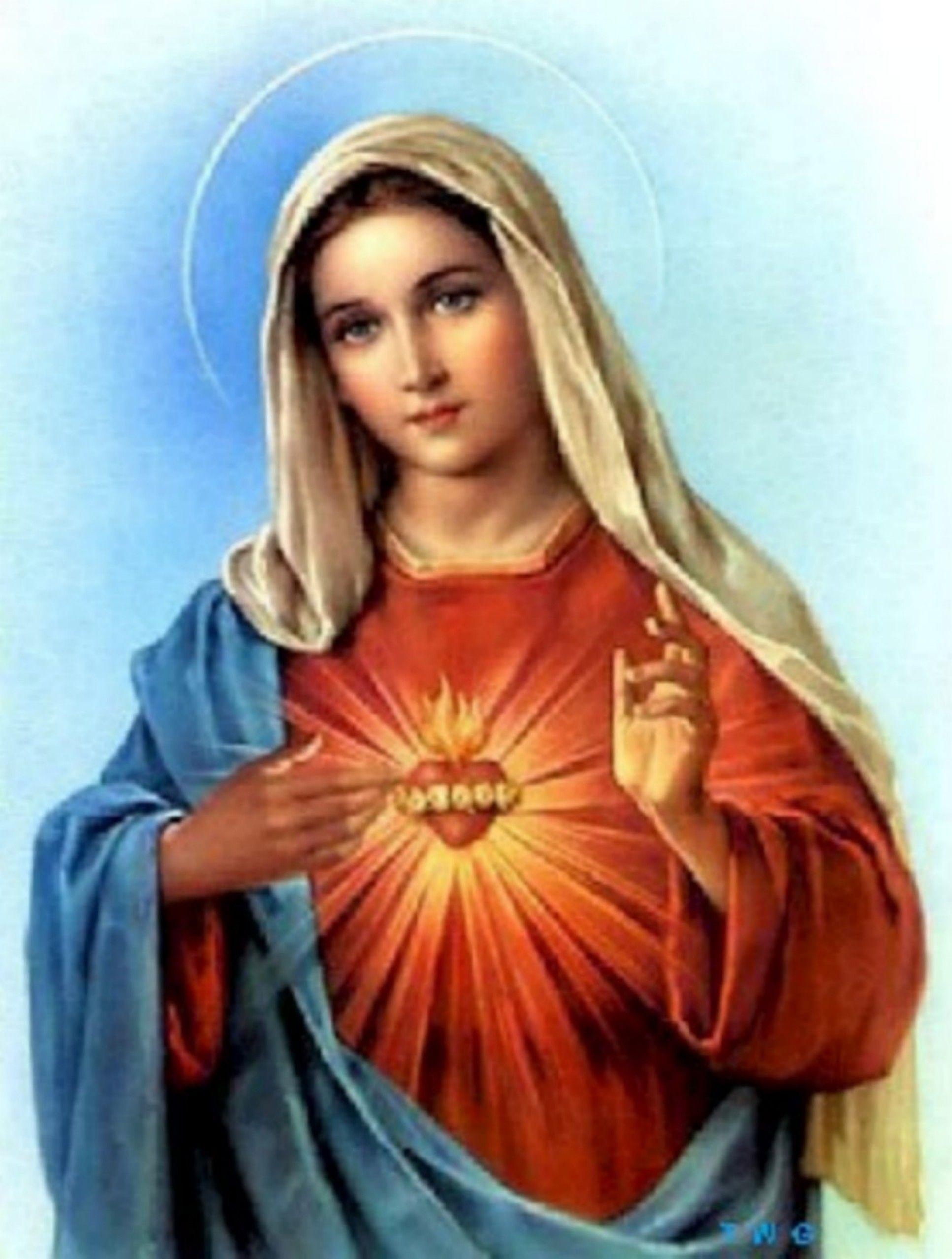 Jesus Christ Mother Mary Wallpaper 1933x2555 for xiaomi. Stella