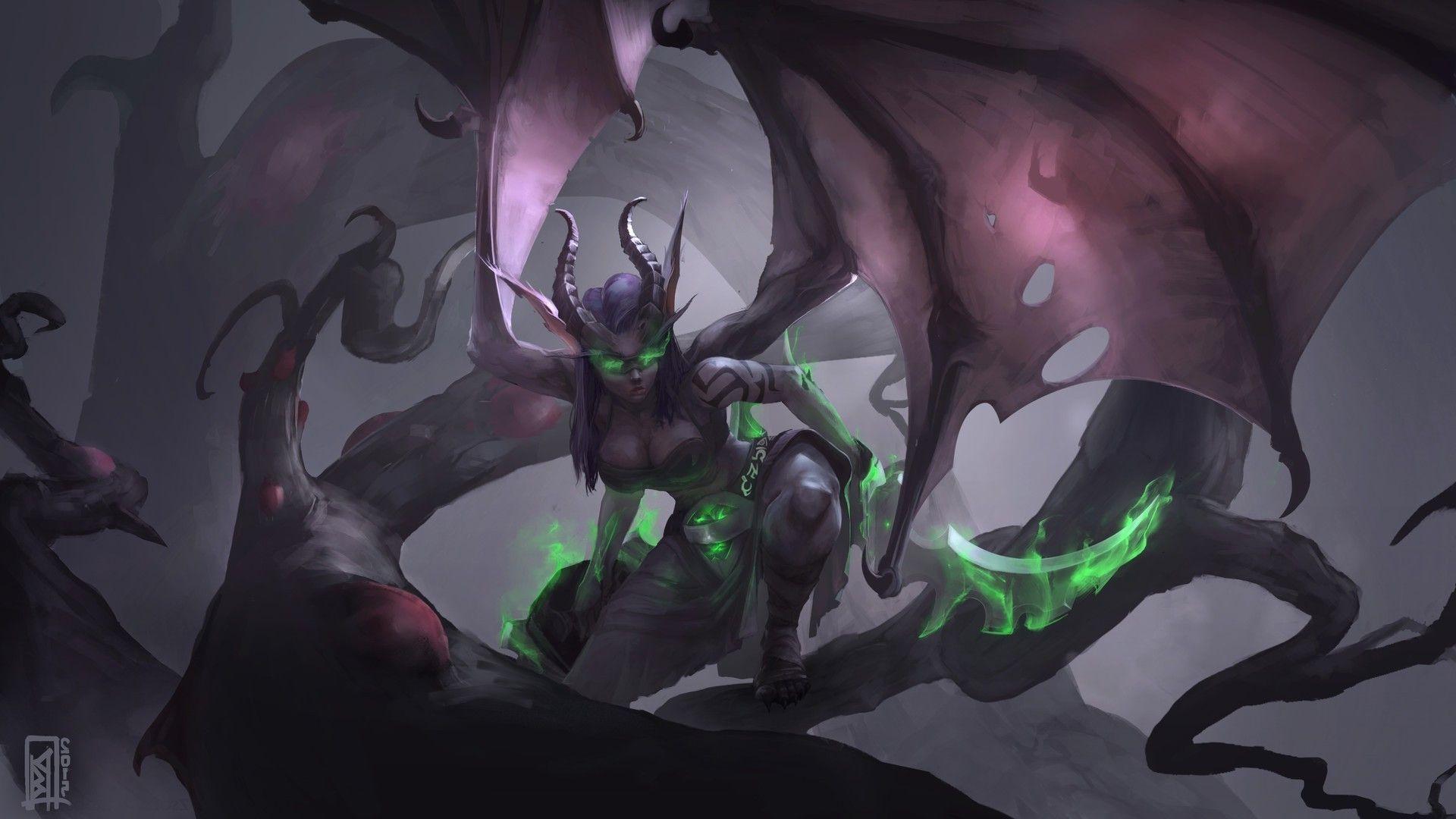 Demon Hunter WoW Wallpaper