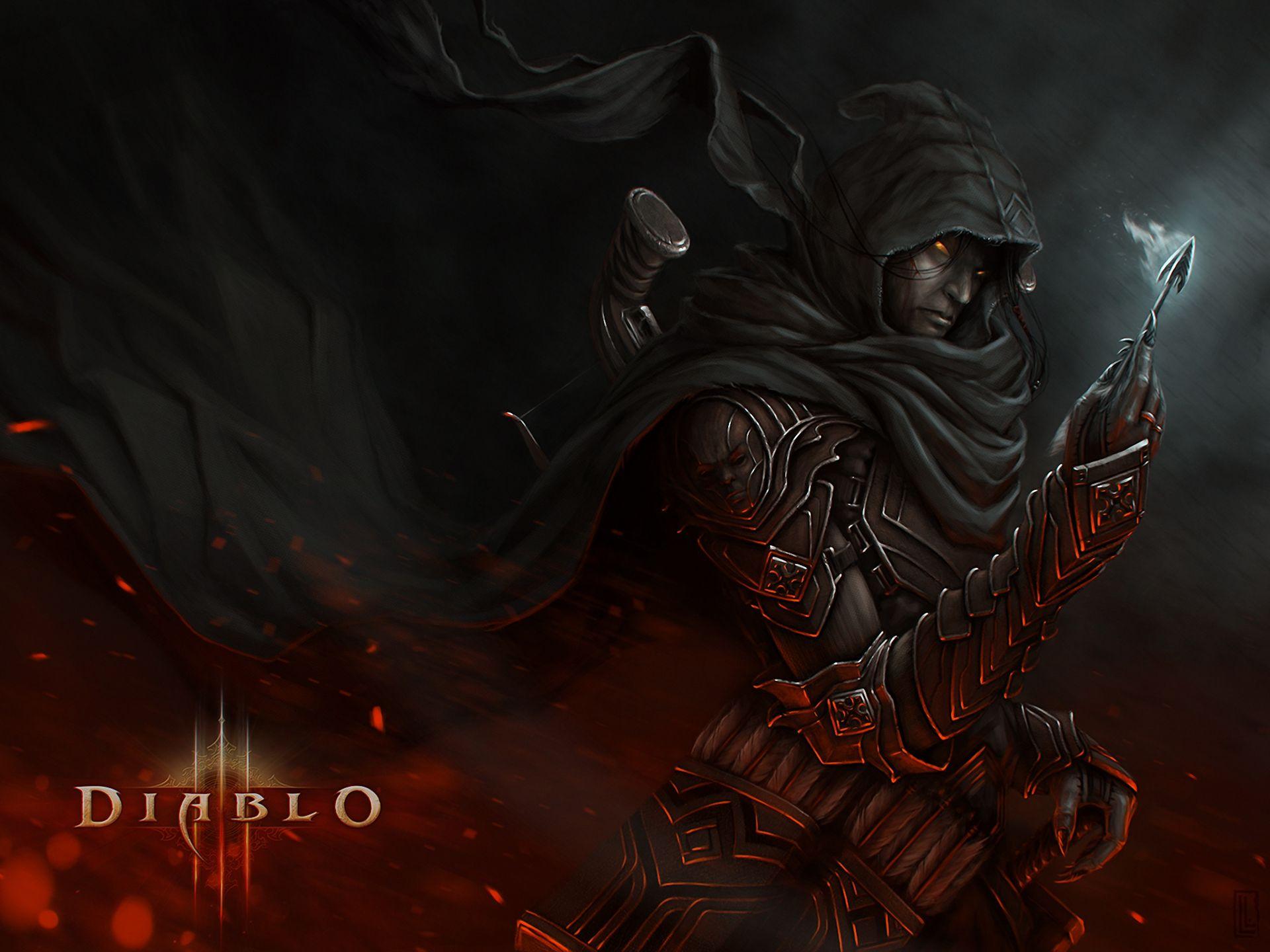 Demon Hunter (Diablo III) HD Wallpaper