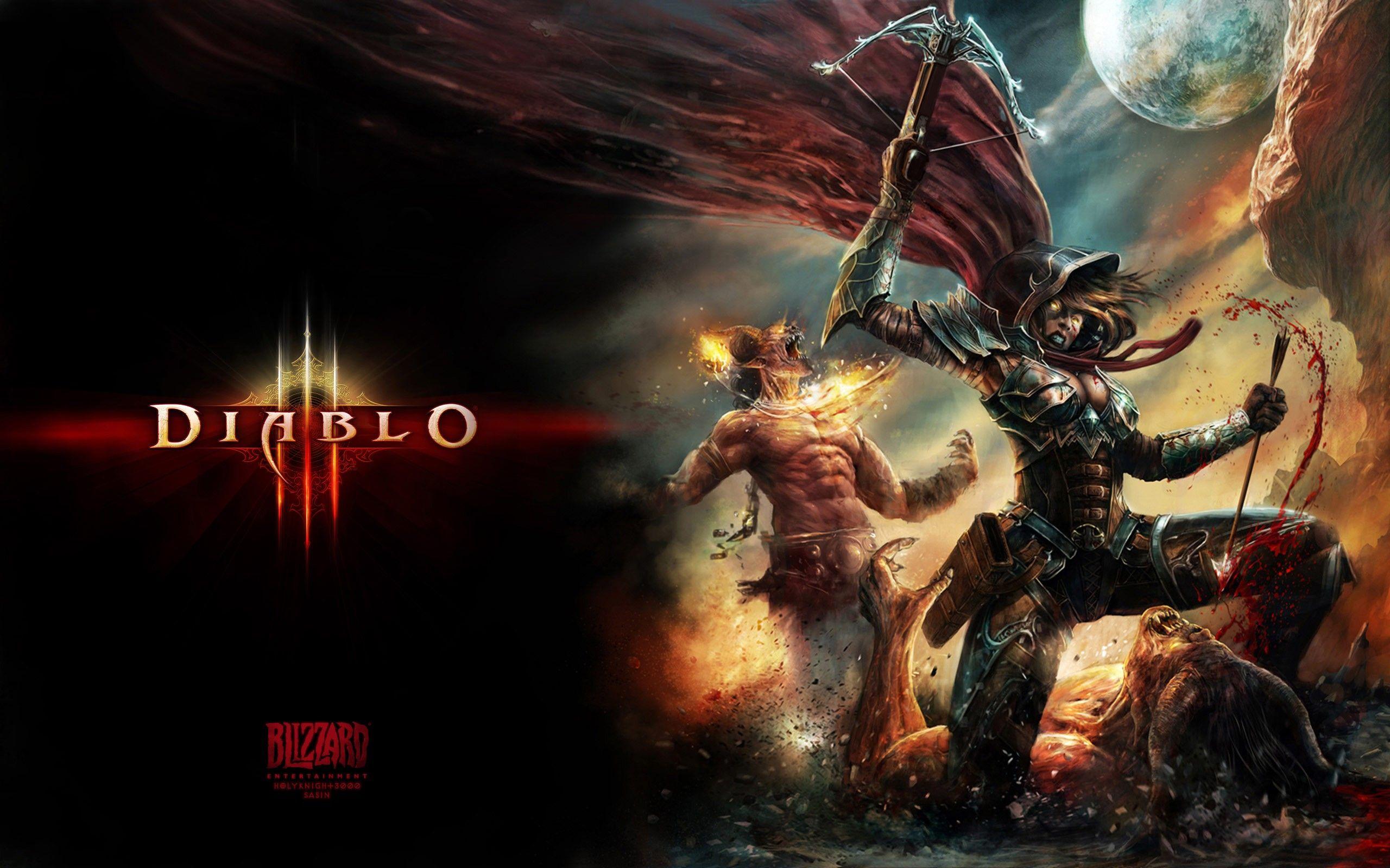 Download the Demon Hunter Diablo 3 Wallpaper, Demon Hunter Diablo