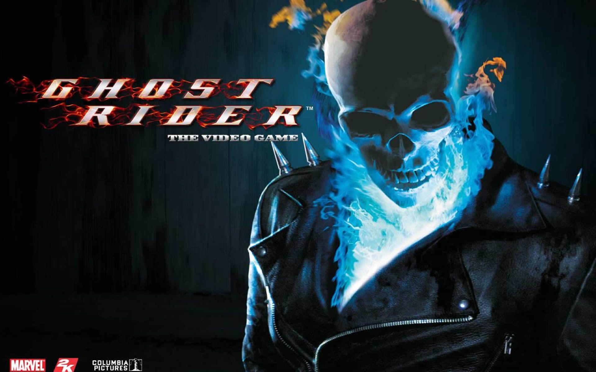 Blue Ghost Rider Wallpaper
