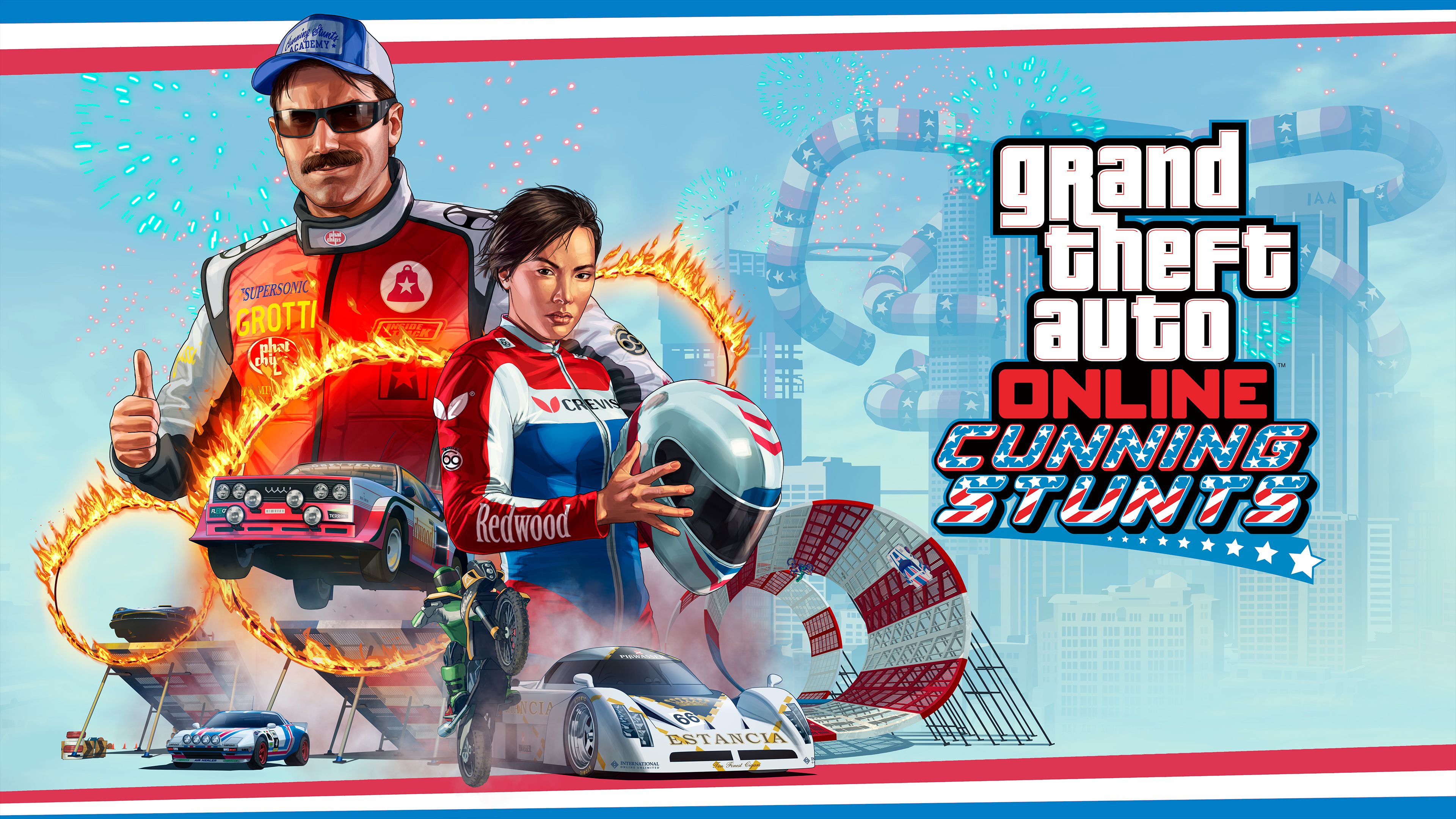 Wallpaper Grand Theft Auto Online, Cunning Stunts, GTA 4K