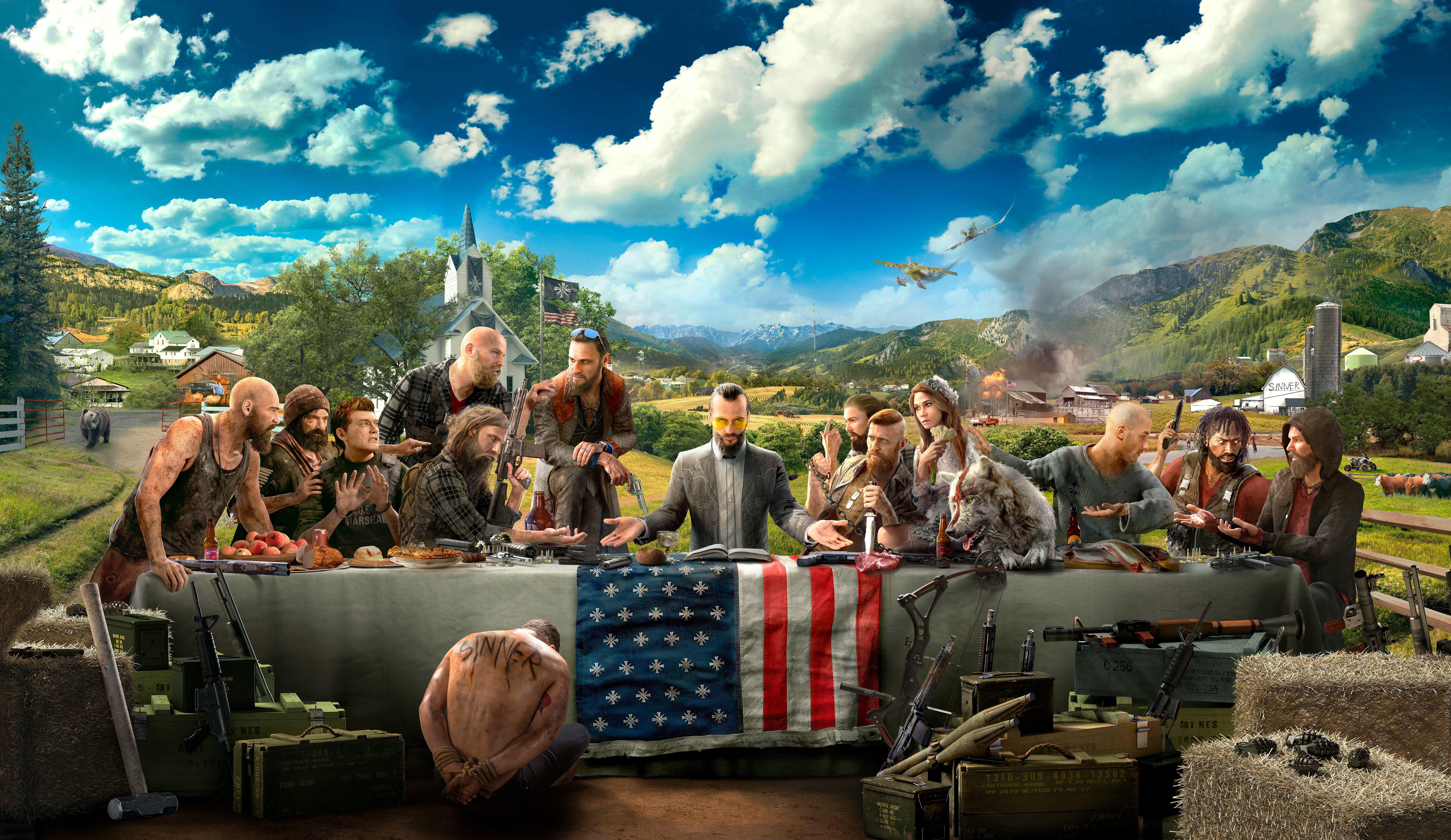 Обои far cry 5 4k