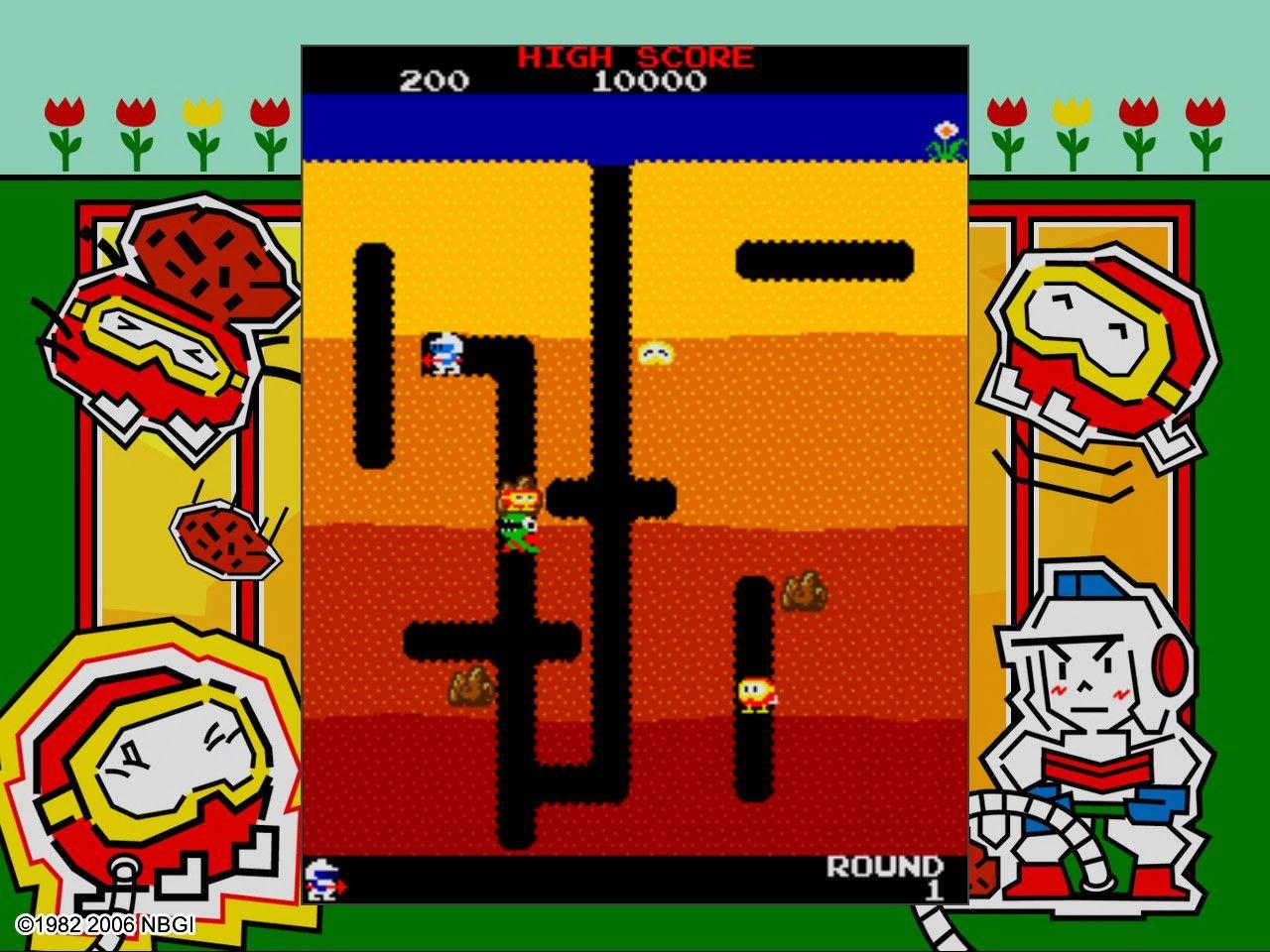 Dig Dug HD Wallpaper and Background Image