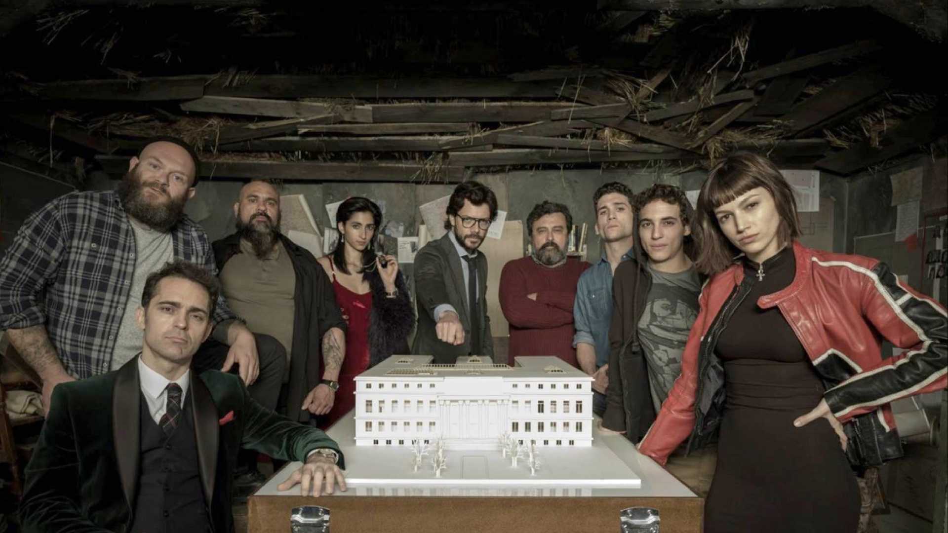 Notícias ao Minutoês atores de 'La Casa de Papel' a caminho