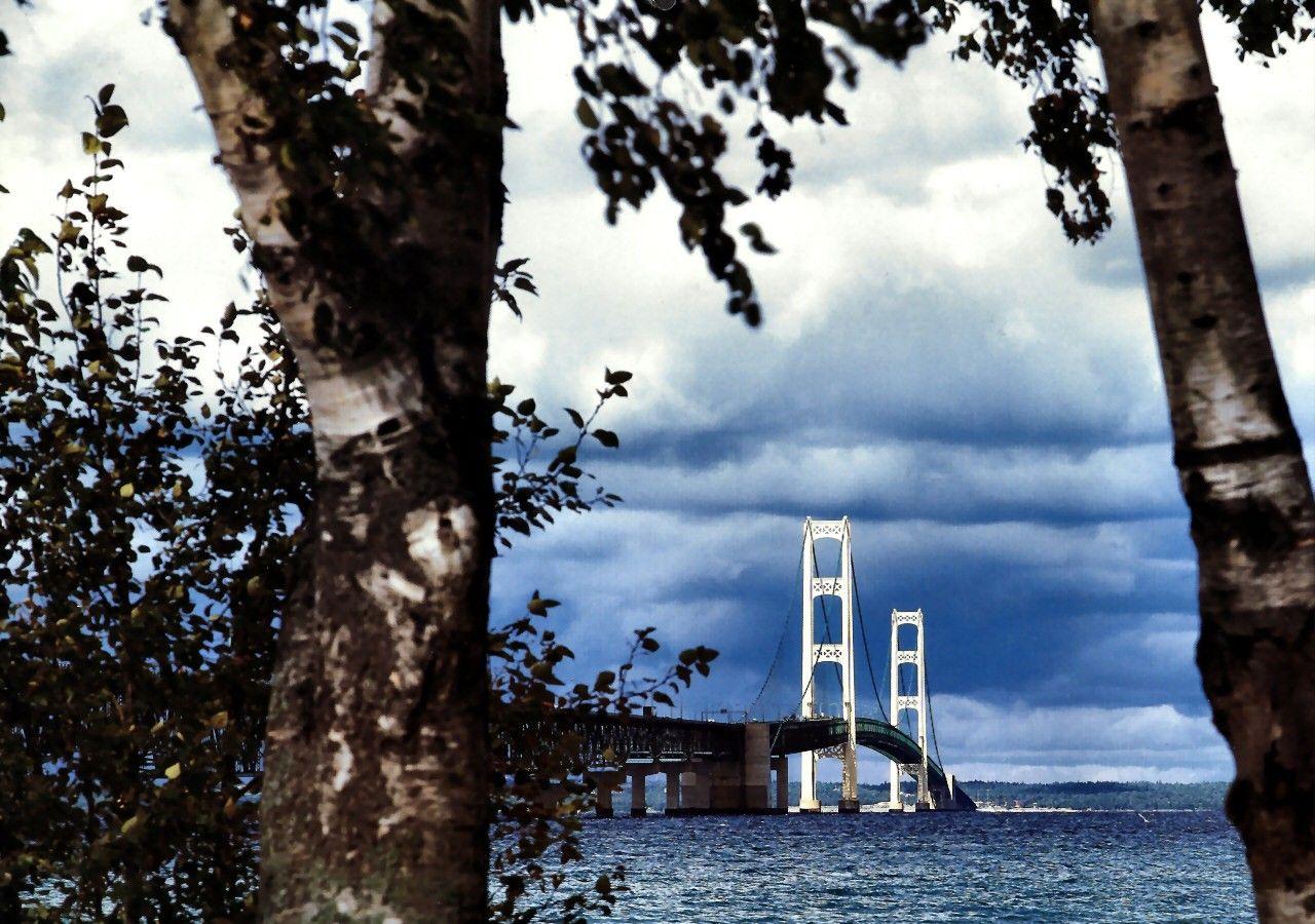Bridges: Mackinac Bridge National Park Photography Lake Michigan