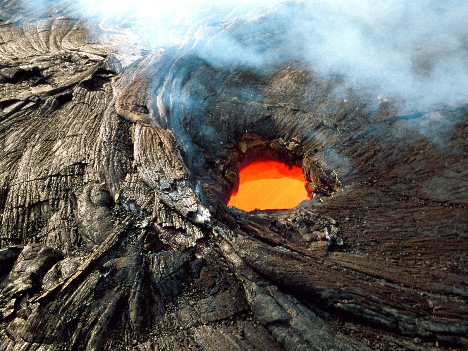 Forces of Nature: National Volcano Kilauea Park Skylight Tube