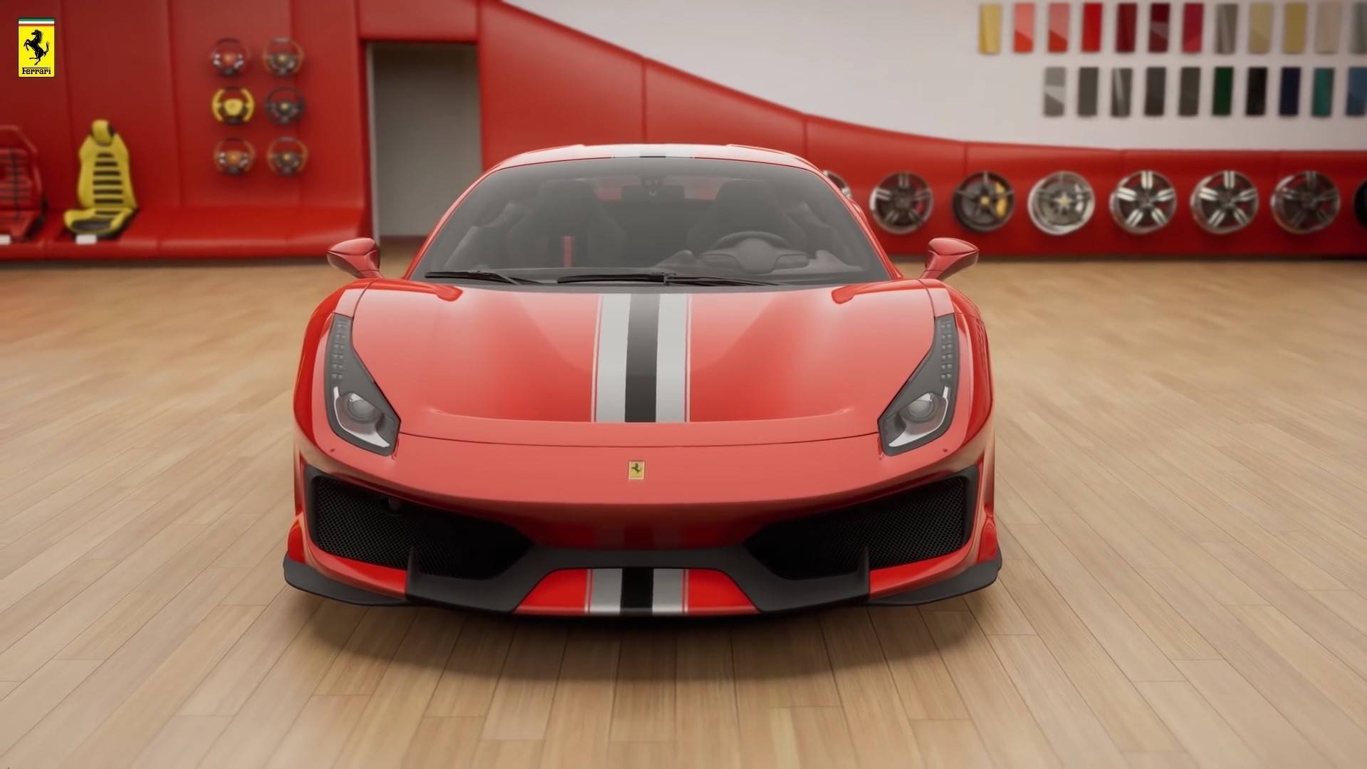 Ferrari 488 Pista Leaks Out To Reveal Its Aggressive Body
