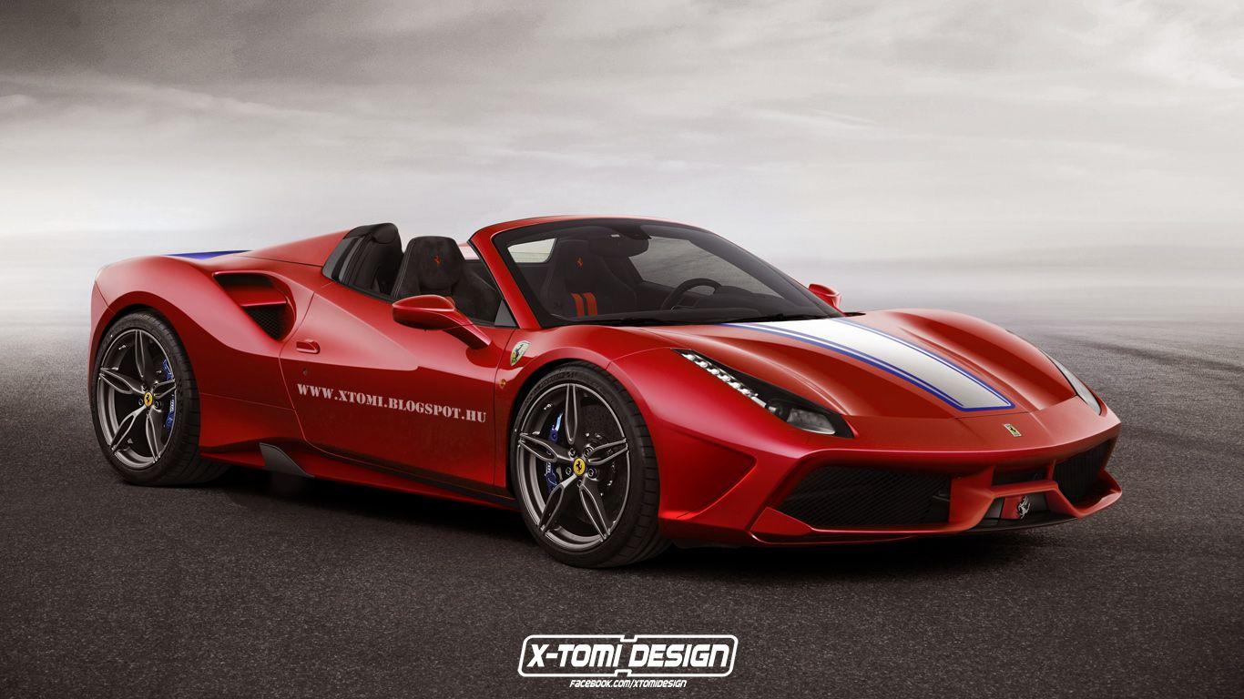 Ferrari 488 Spider Speciale / Aperta Rendered, But Will It Be