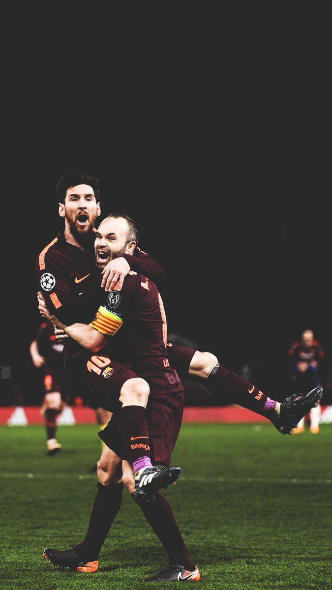 Barca Universal. Messi x Iniesta at Stamford
