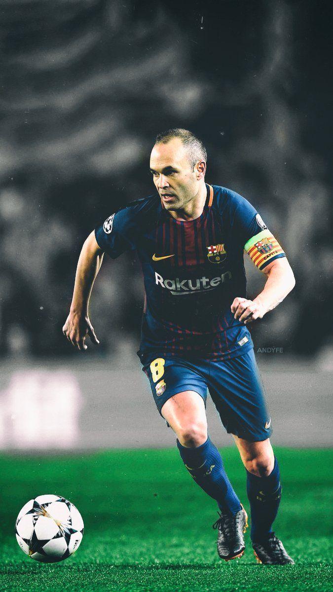 AndyFE Iniesta Wallpaper RTs Are Appreciated