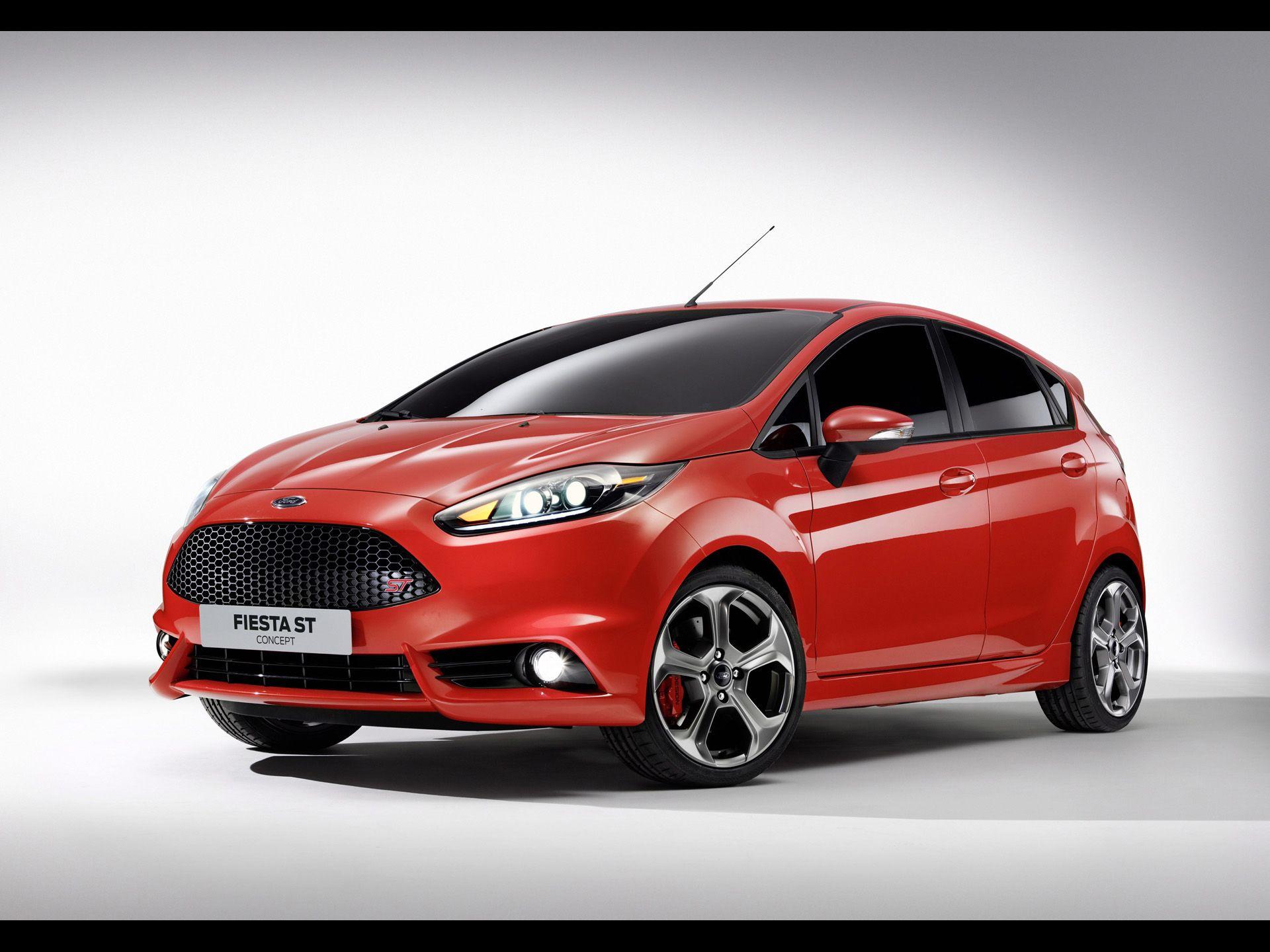 Ford Fiesta ST Concept And Side