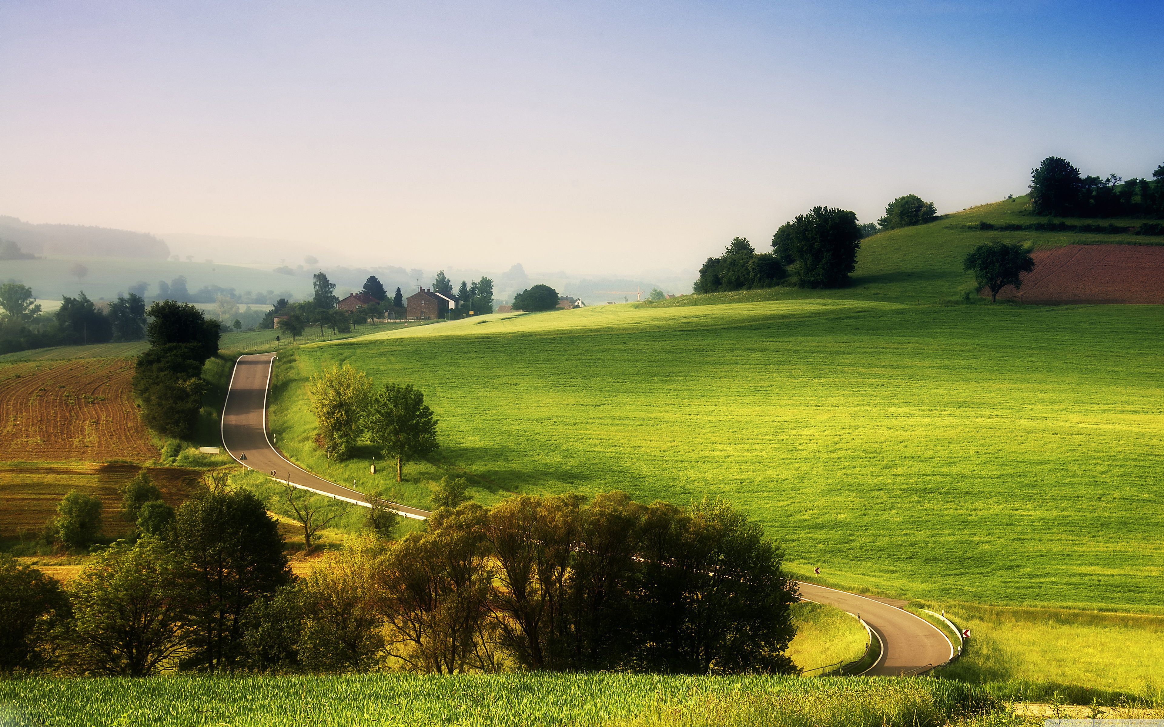 Rural Landscape ❤ 4K HD Desktop Wallpaper for 4K Ultra HD TV