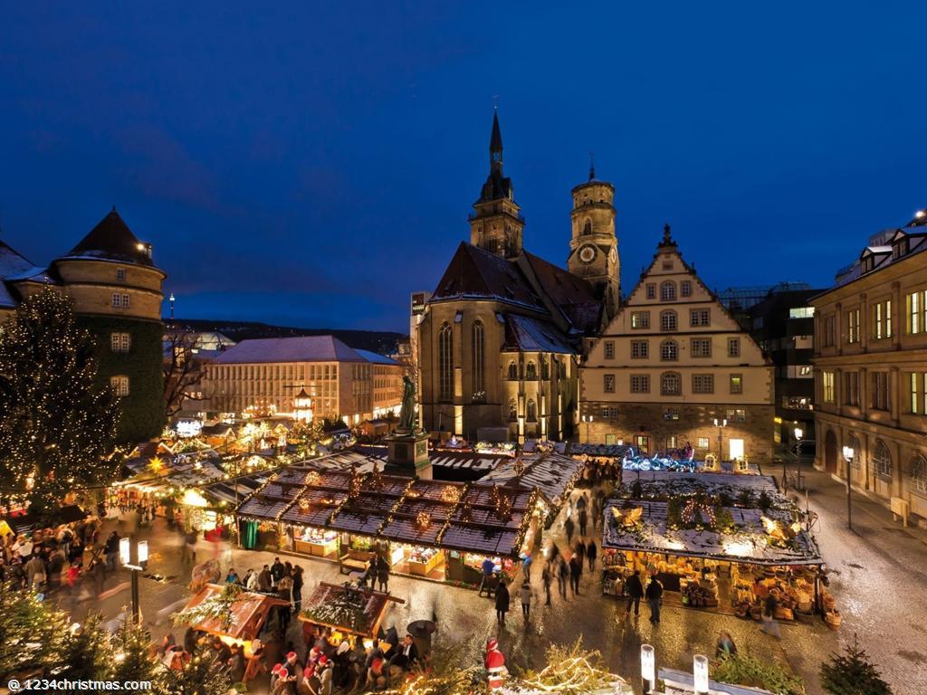 Christmas Markets Wallpaper for FREE Download
