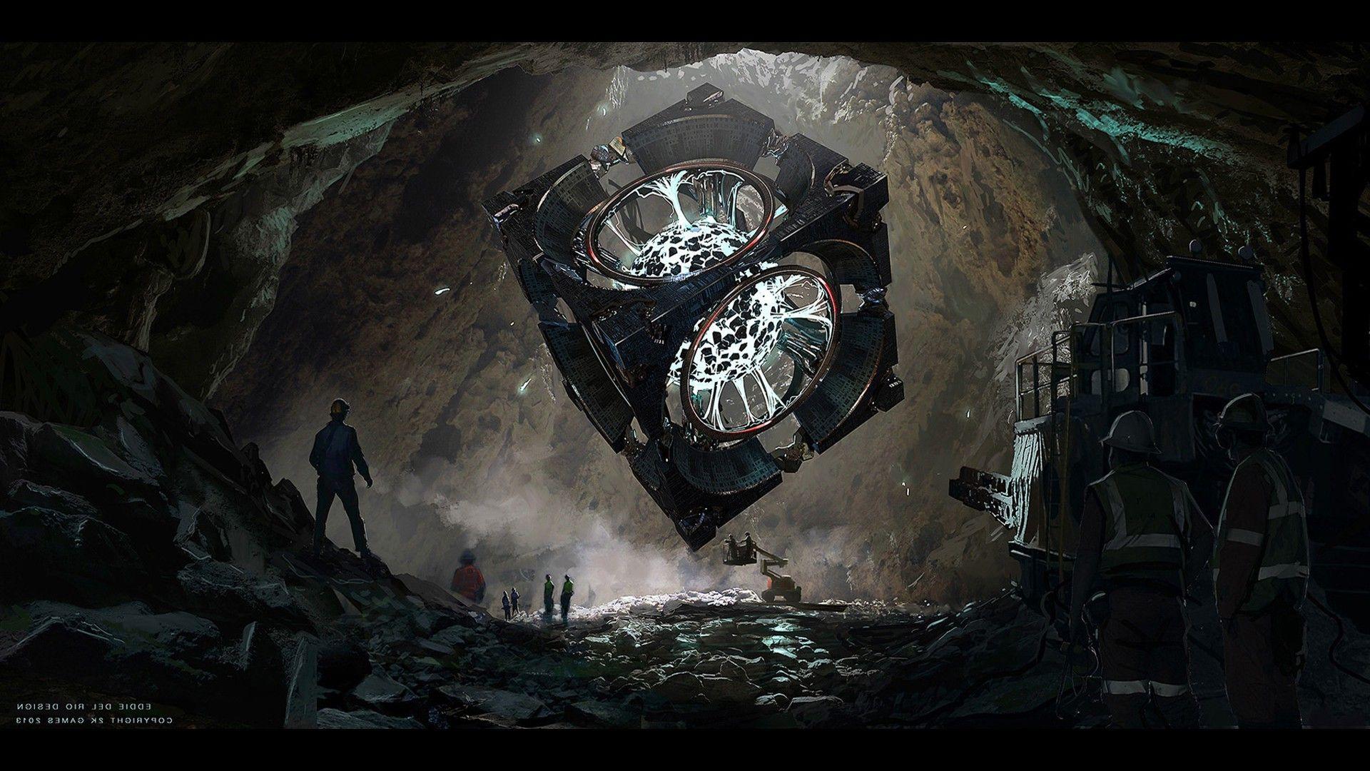 XCOM: Enemy Unknown, Video Games, Concept Art, Artwork, Cube
